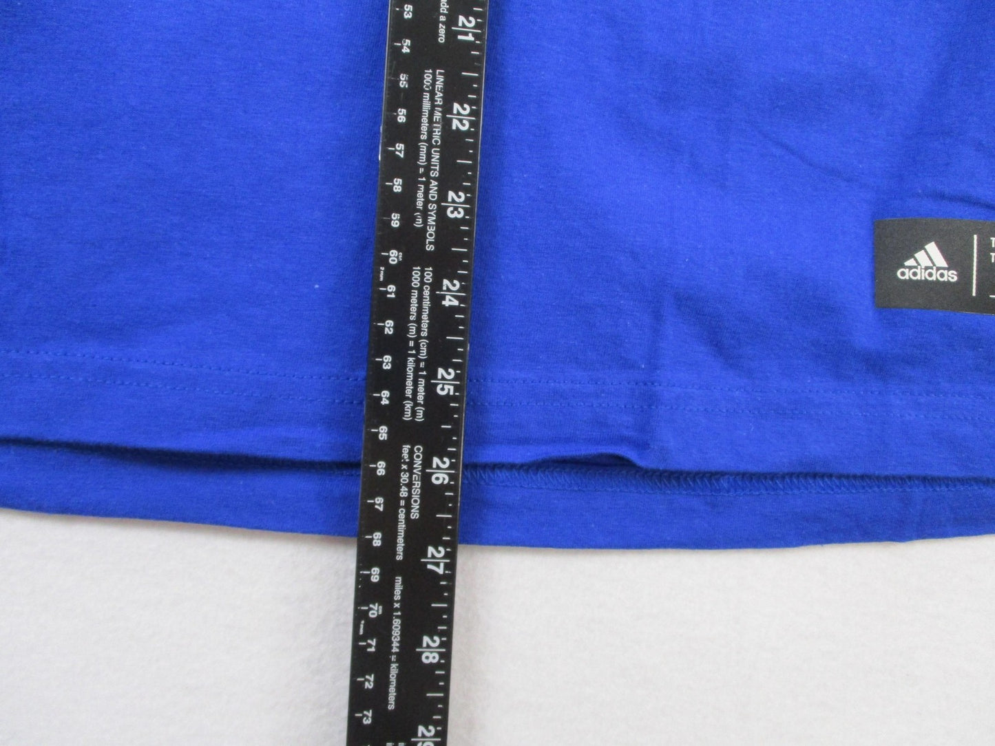 Adidas Shirt Mens Lg Royal Blue NYC Next Wave Basketball Subway Graphic Tee 13689