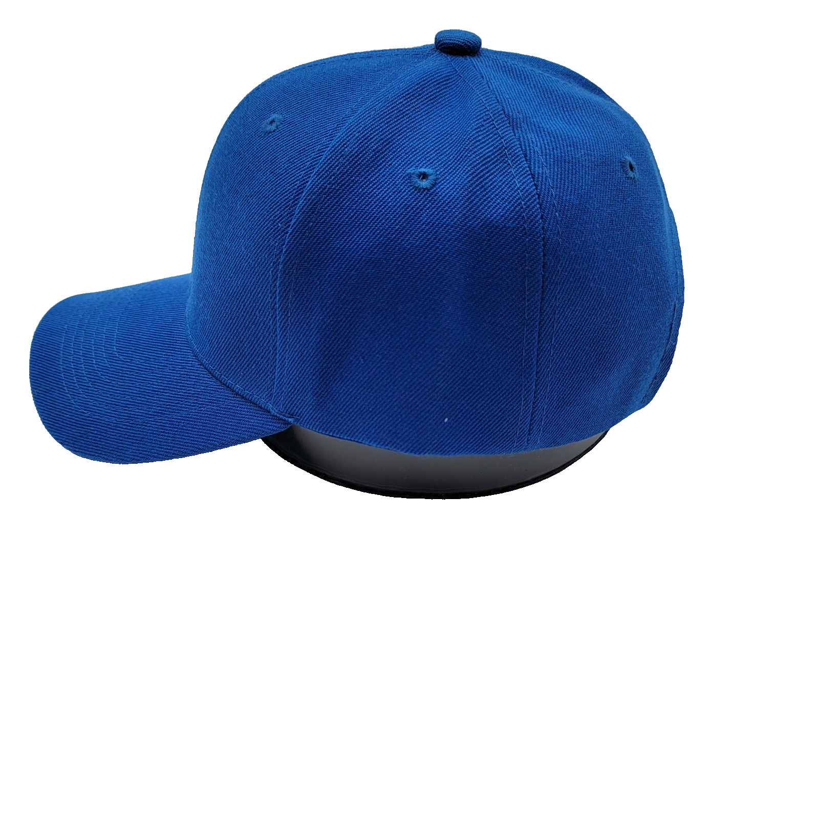 Royal Blue Adjustable Baseball Cap Unbranded Adult Hat Acrylic Wool Preowned1