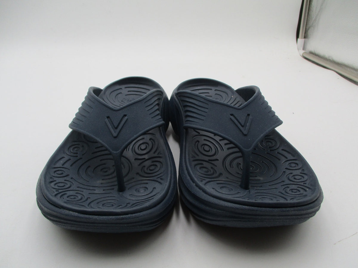 Vionic Tide RX Shoes Womens Size 6 Blue Arch Support Thong Sandals J0085S14011