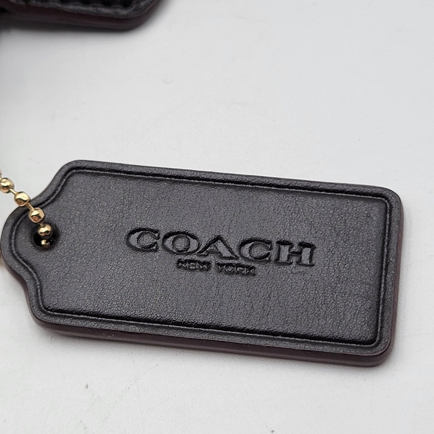 Coach Signature Crossbody Bag Brown Canvas Leather Trim F299607