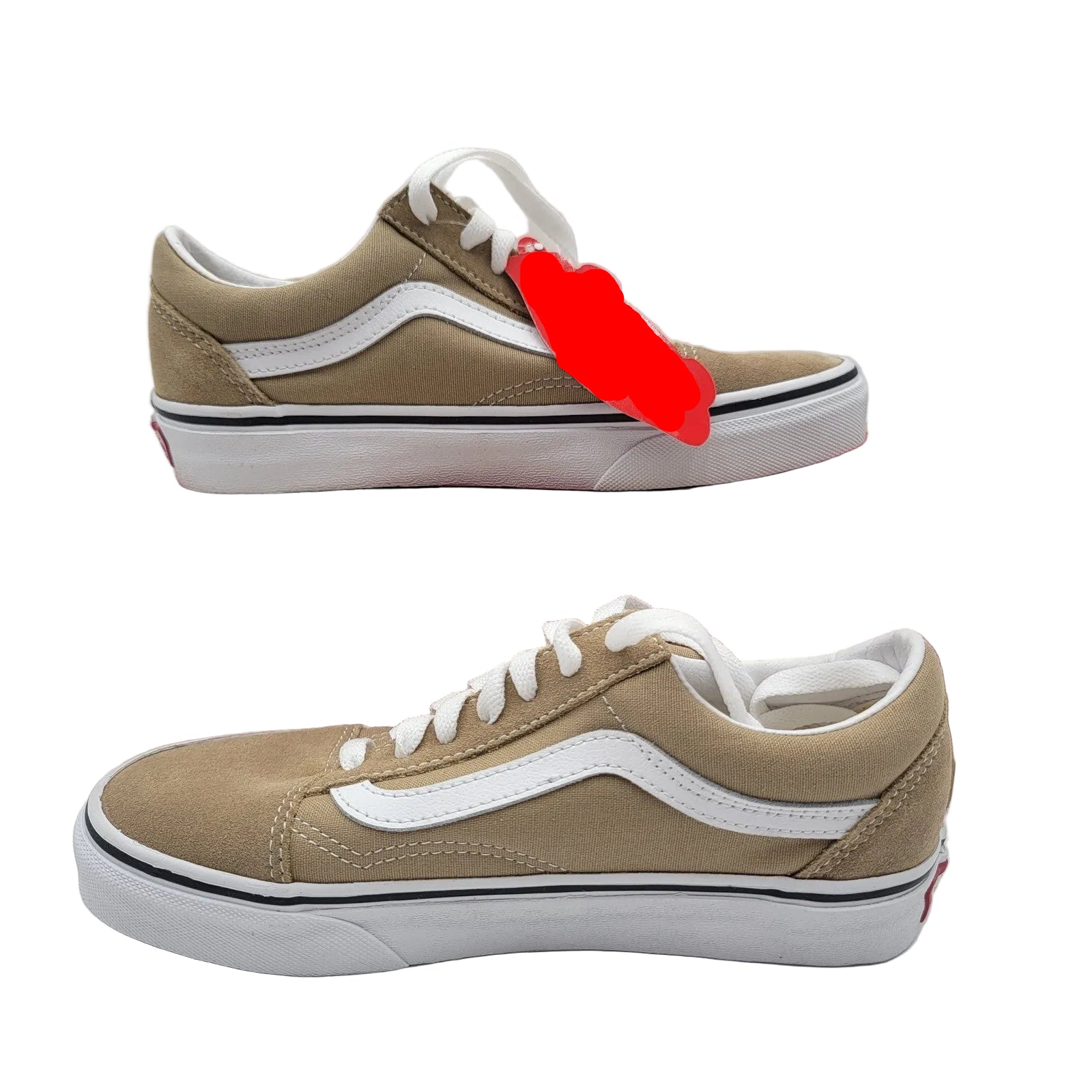 Vans Old Skool Cornstalk True White Size 4.5 Men / 6 Women Sneakers VN0A38G17ZF1