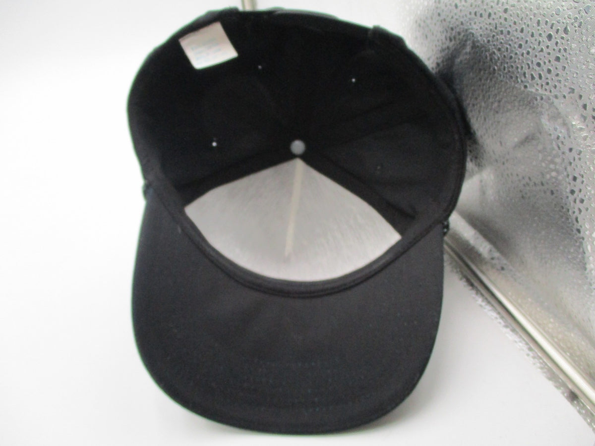 Texaco Black Cotton Adjustable Snapback Rope Baseball Hat Cap Gas Oil Logo OSFA10