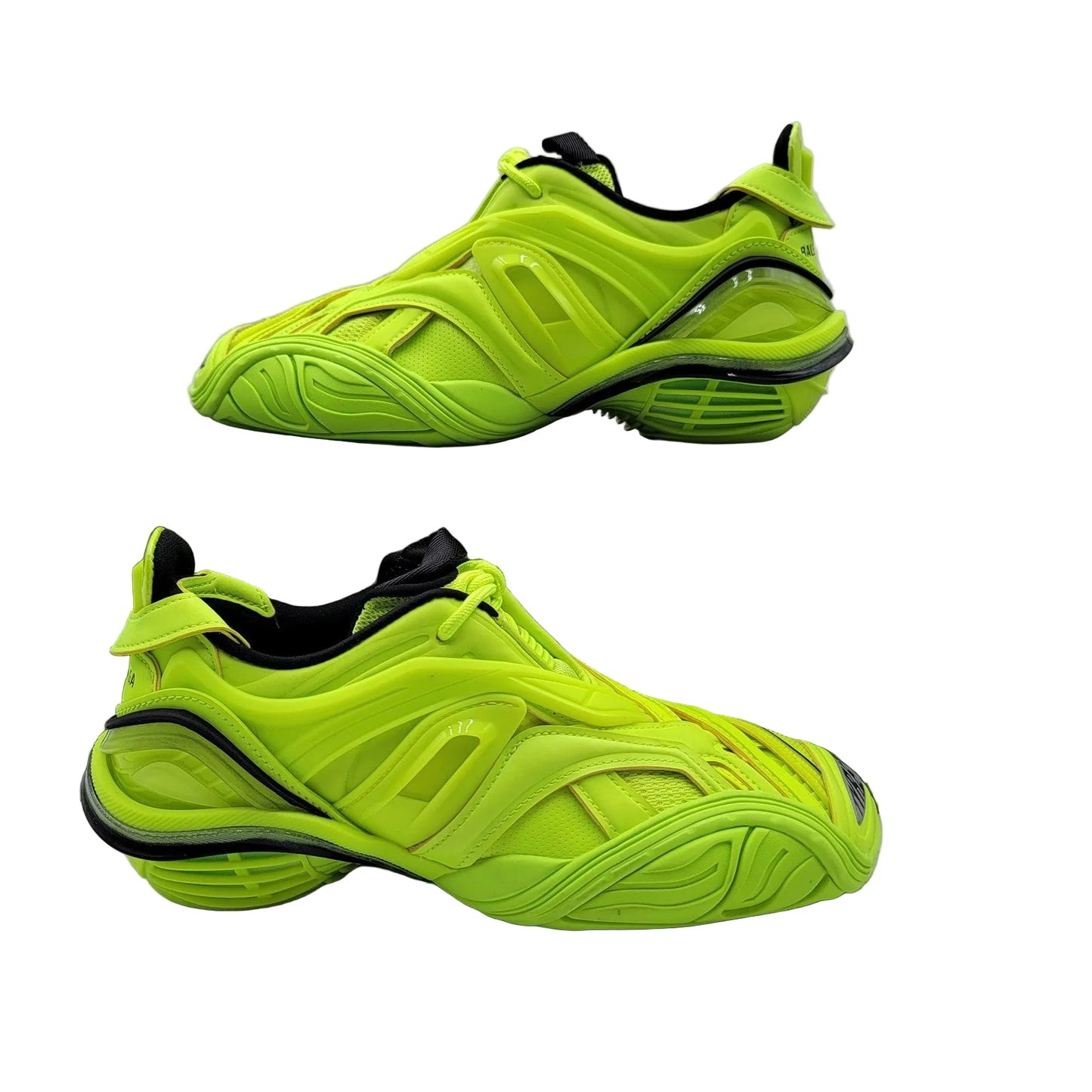 Balenciaga Women's Tyrex Fluo Yellow Sneakers  Size 70