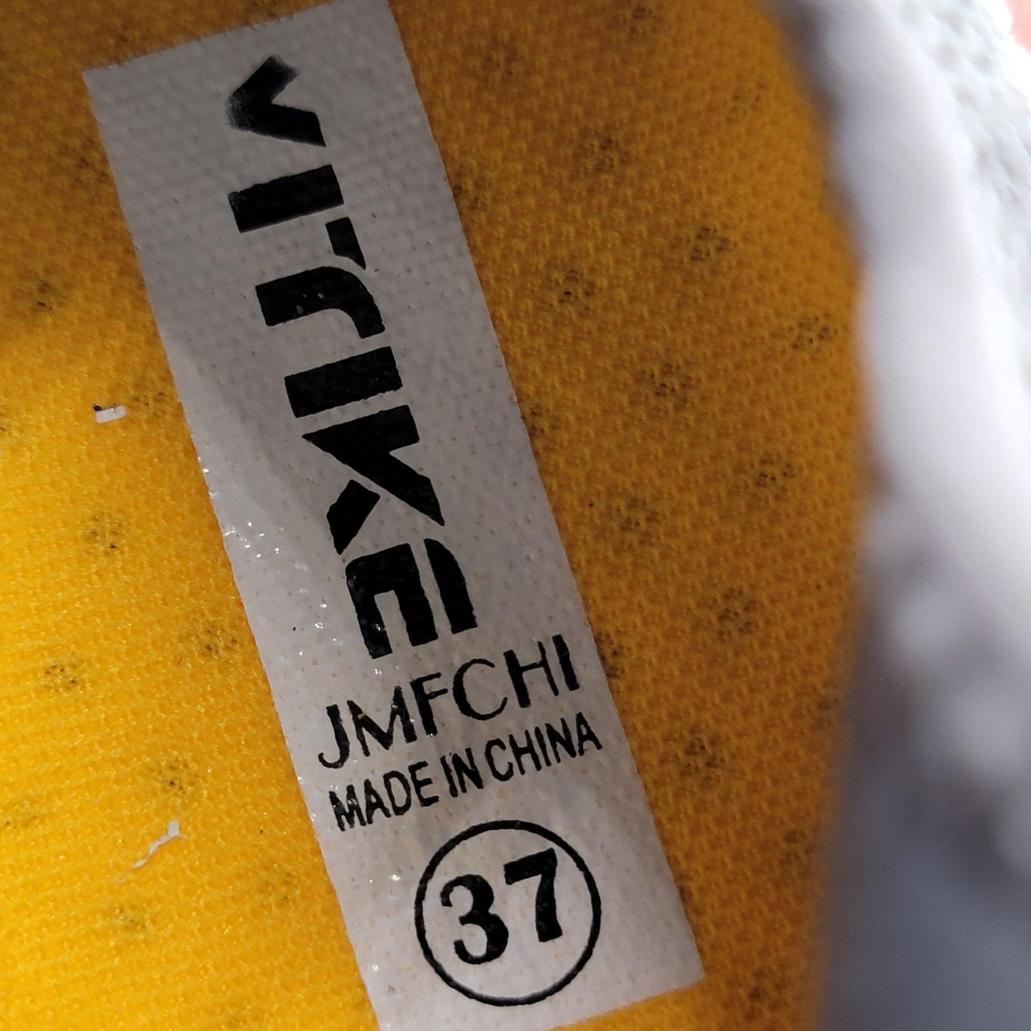 Vitike Shoes Womens Size 37 Gray Yellow Mesh Walking Casual Lightweight Sneakers5