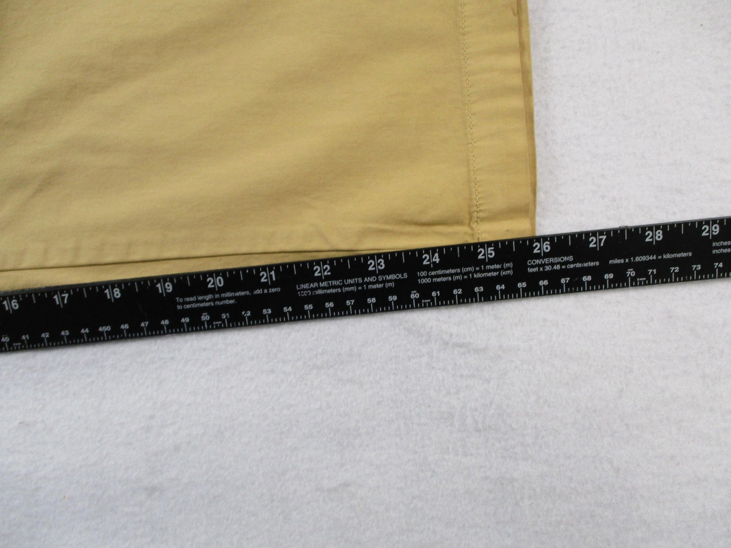 Social Standard By Sanctuary Pants Women 16 Tan Juliet Crop High Rise Twill 14418