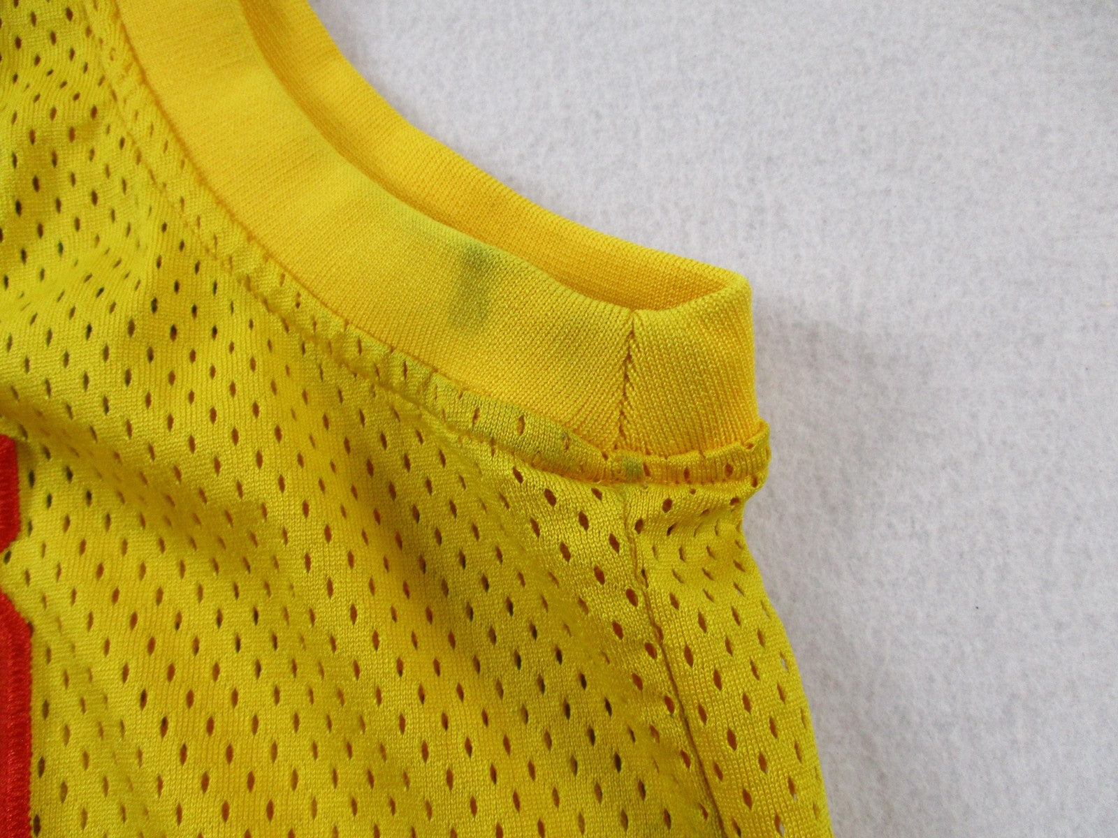 90's Headgear Classics Jersey Mens Medium Yellow Method Man MTV Rock N Jock 14868