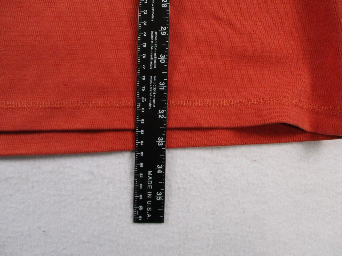 Carhartt Shirt Mens 4XL Orange Long Sleeve Thermal Henley Pocket Relaxed Fit10