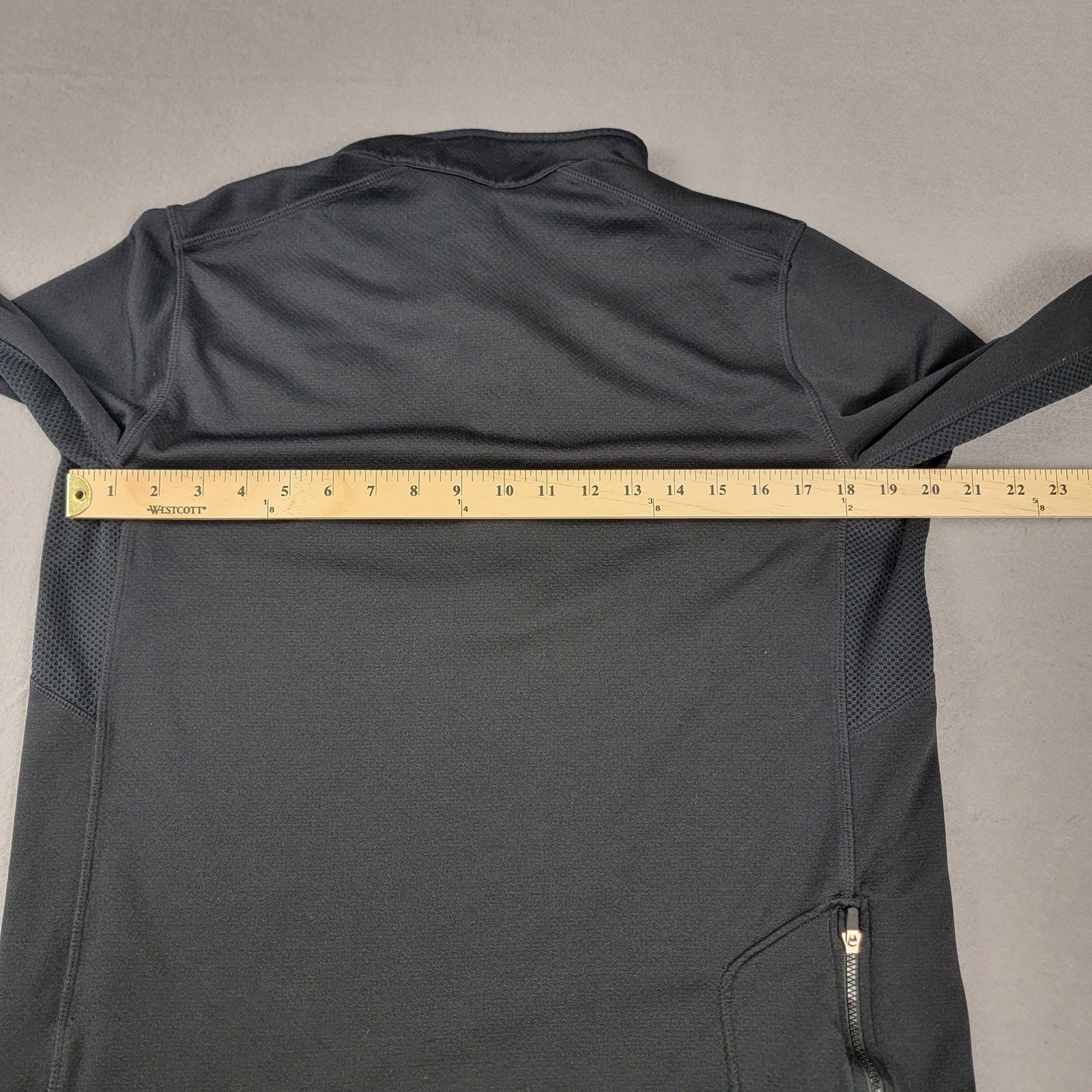Nike Men’s 1/2 Zip DriFit Gray 453467010 Mens Sz L