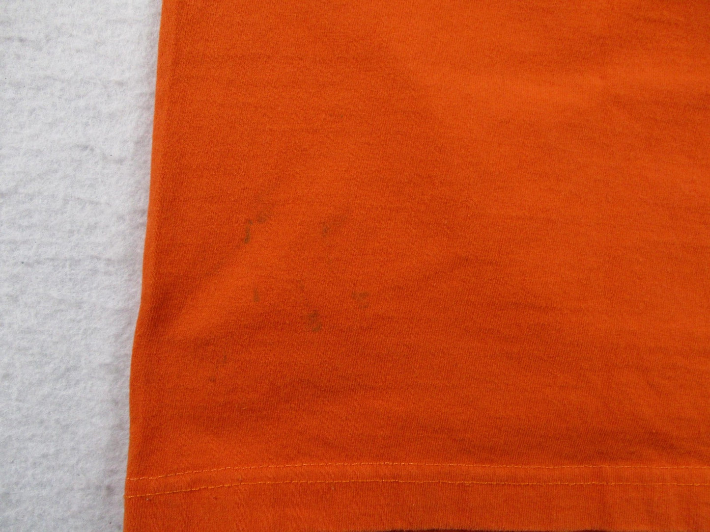 New Rizon Shirt Mens Large Orange Tom & Jerry Boxing For All The Chedda Tee15
