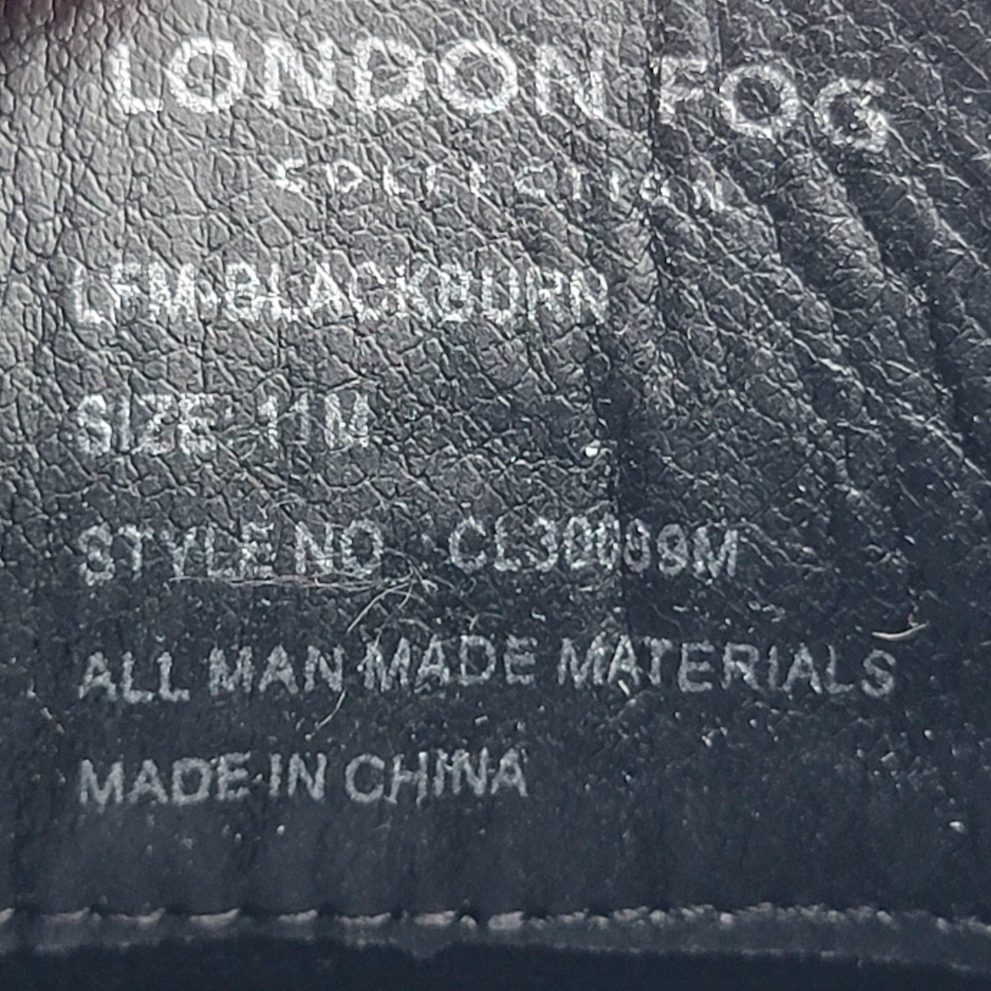 London Fog Blackburn Shoes Mens Size 11 Black Memory Foam Comfort Dress Boots7