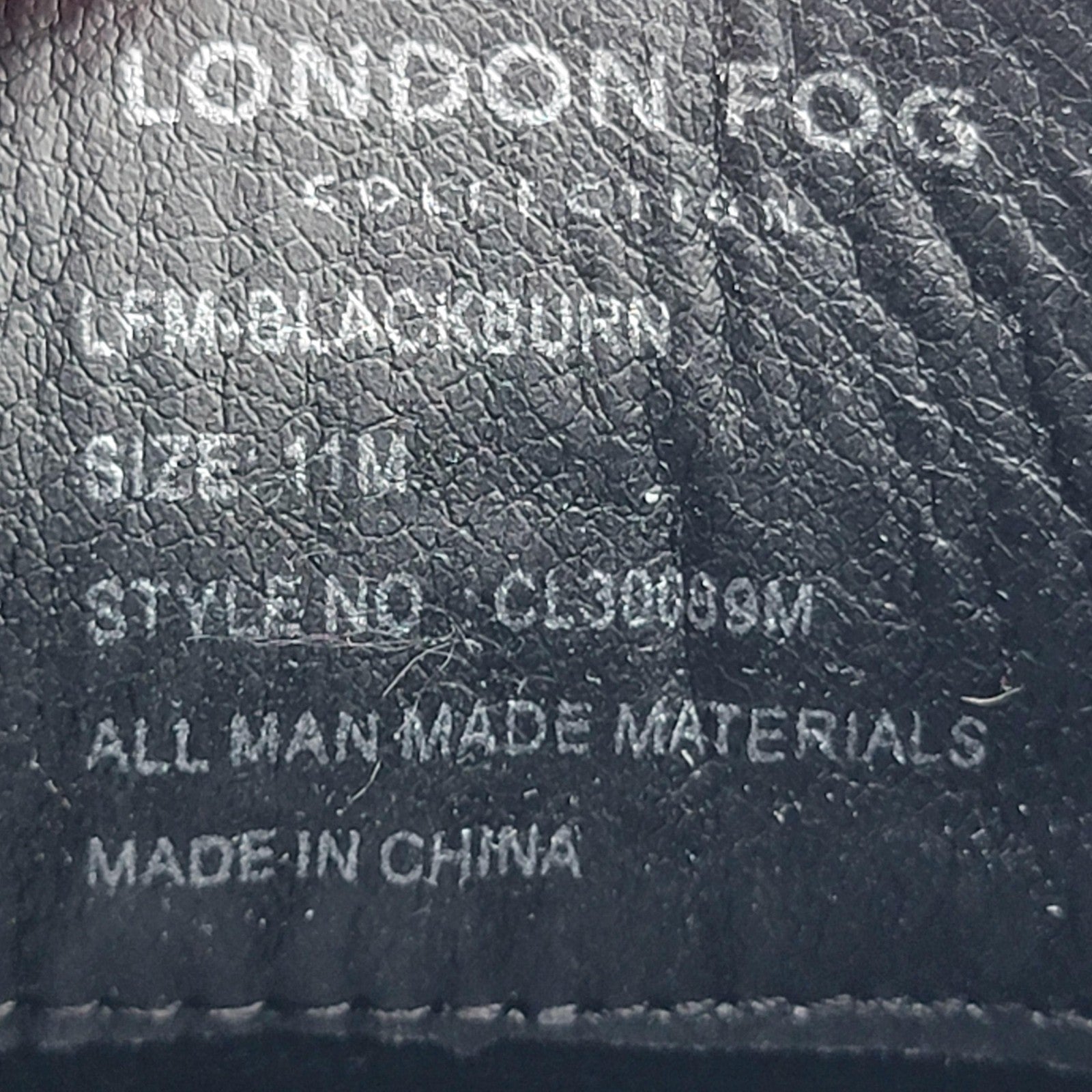 London Fog Blackburn Shoes Mens Size 11 Black Memory Foam Comfort Dress Boots7