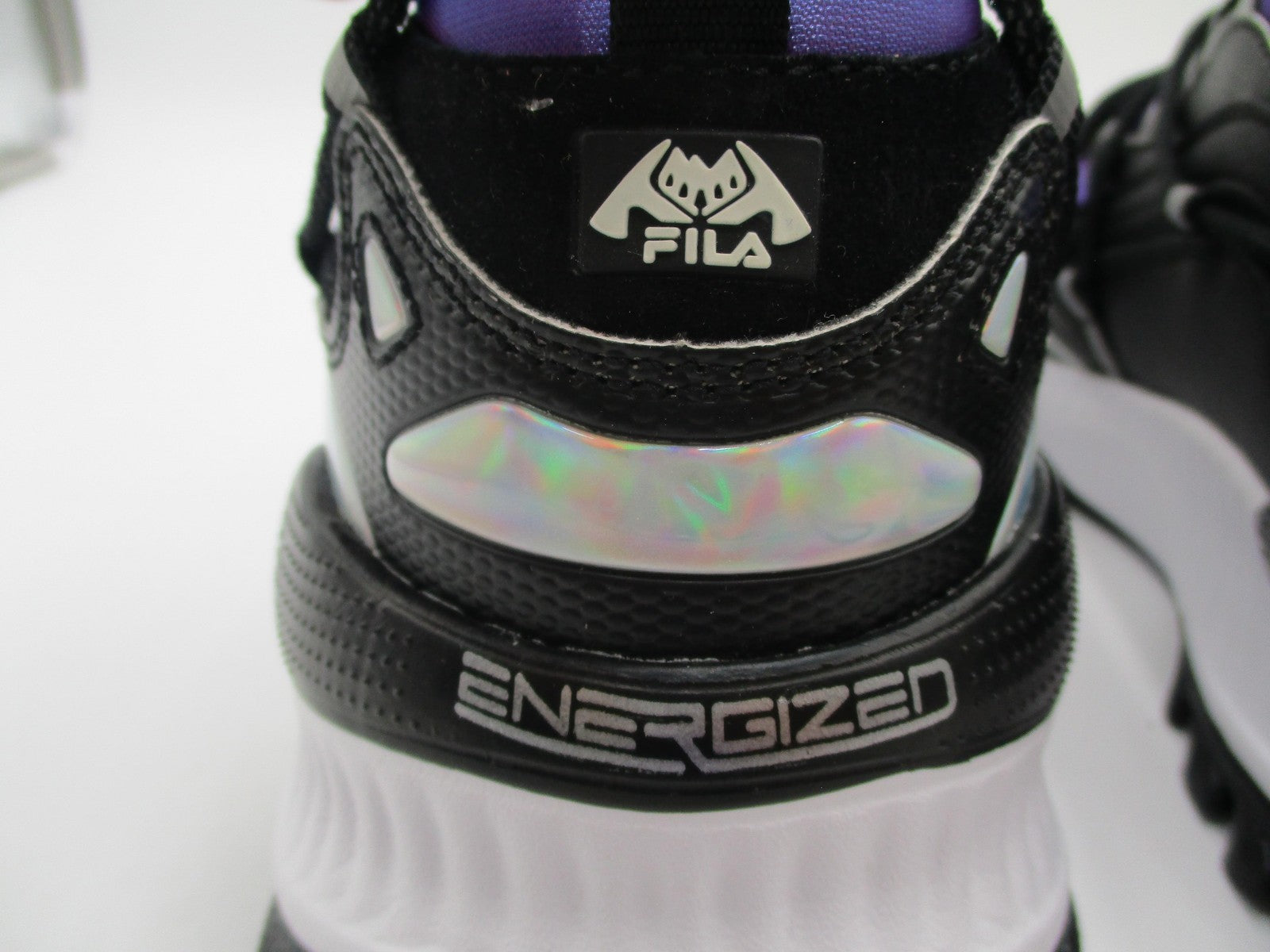 Fila Explore Energized Shoes Mens Size 8.5 Black Purple Trail Sneakers (1B8)13