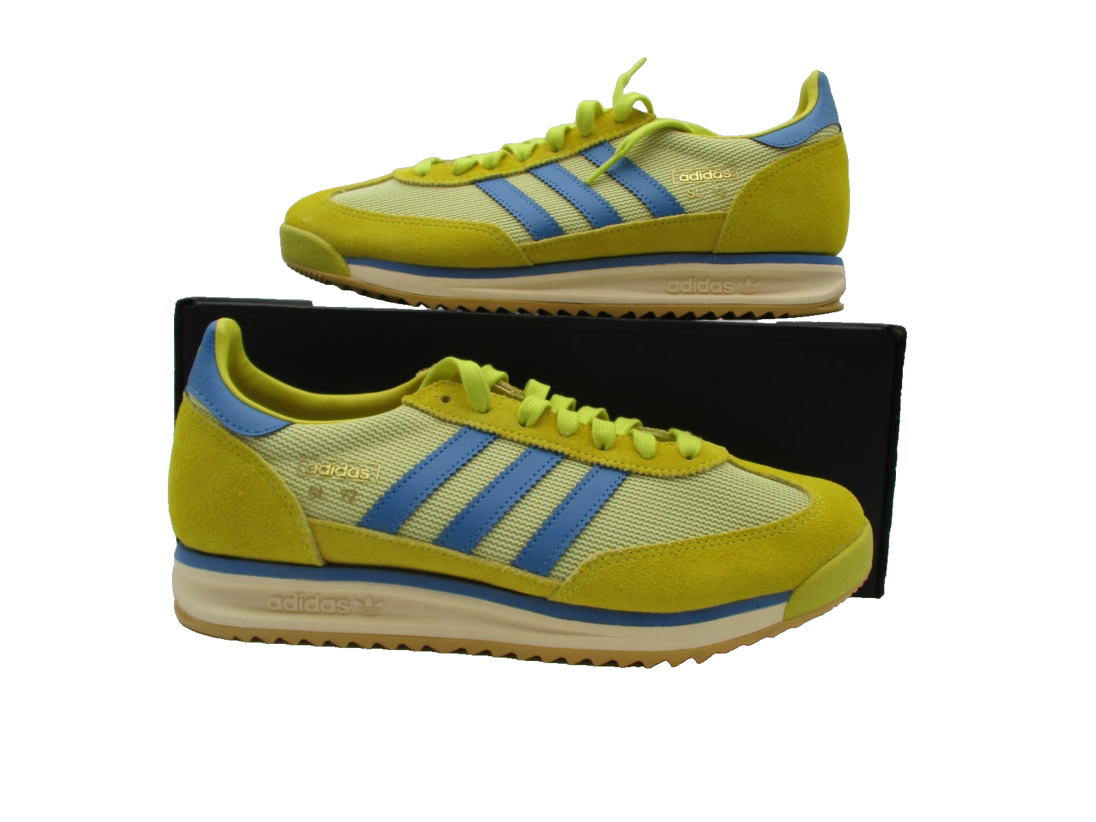 Adidas Originals SL 72 RS JH5101 Men’s Size 9.5 'PURE SULFUR FOCUS BLUE' (1C8)0