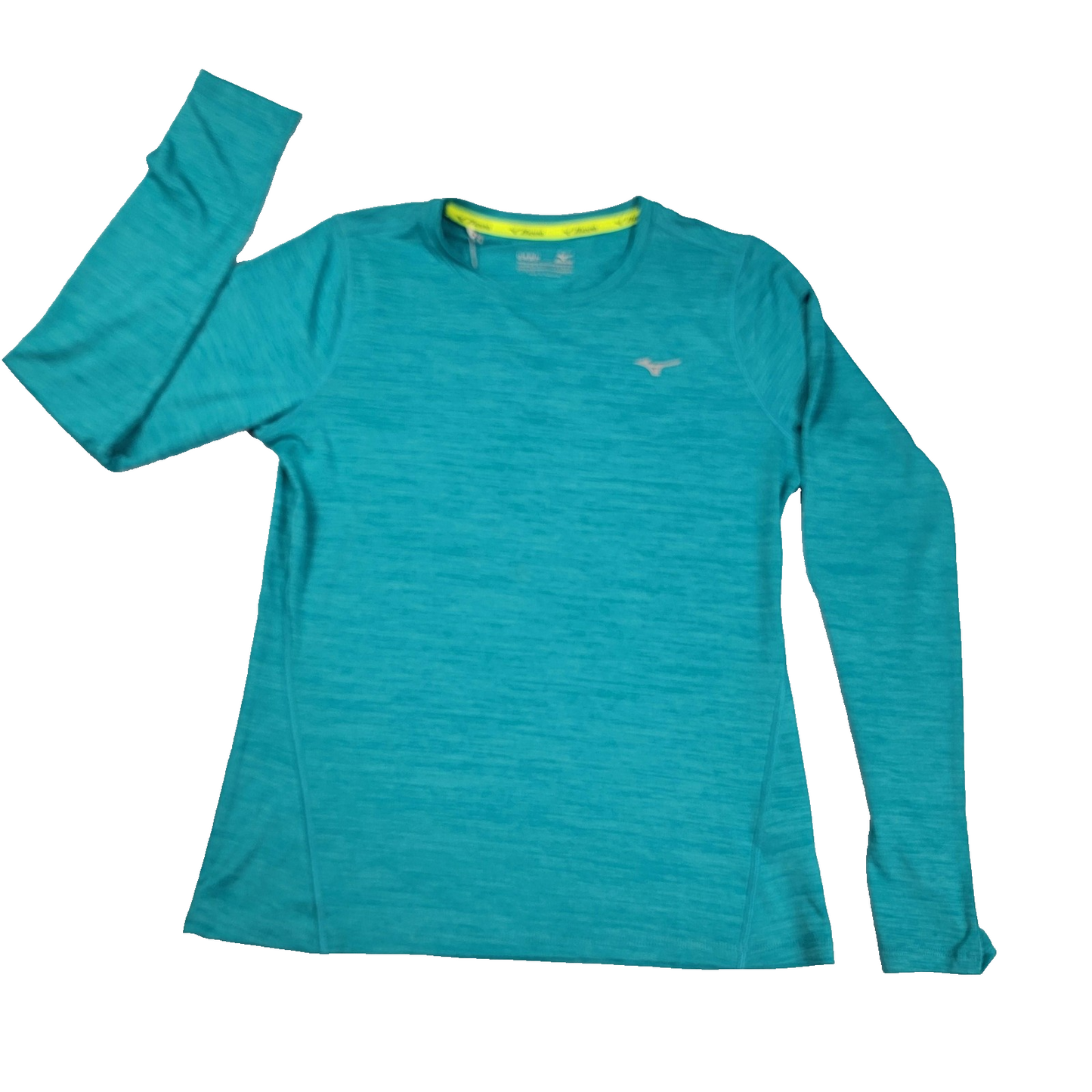 Mizuno 2 pk Shirt Womens Small Blue Long Sleeve Moisture Management Drylite 11350