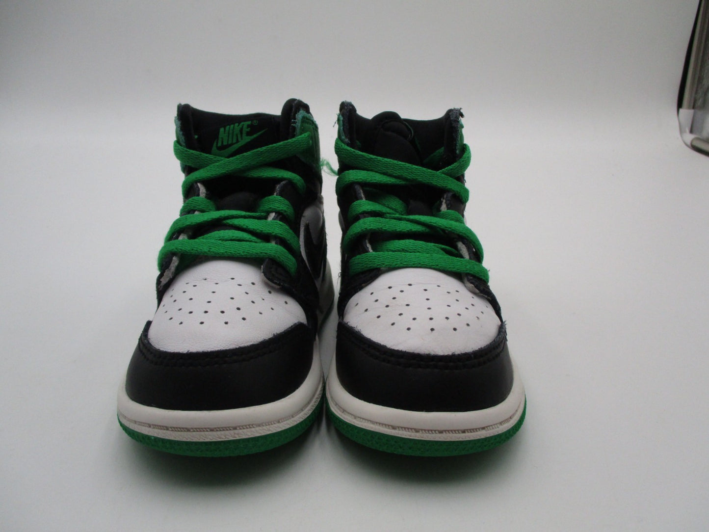 Nike Kids Sneaker Bundle – Royal Blue/Black & Green/White – Sizes 7C + 7Y (1A8)11