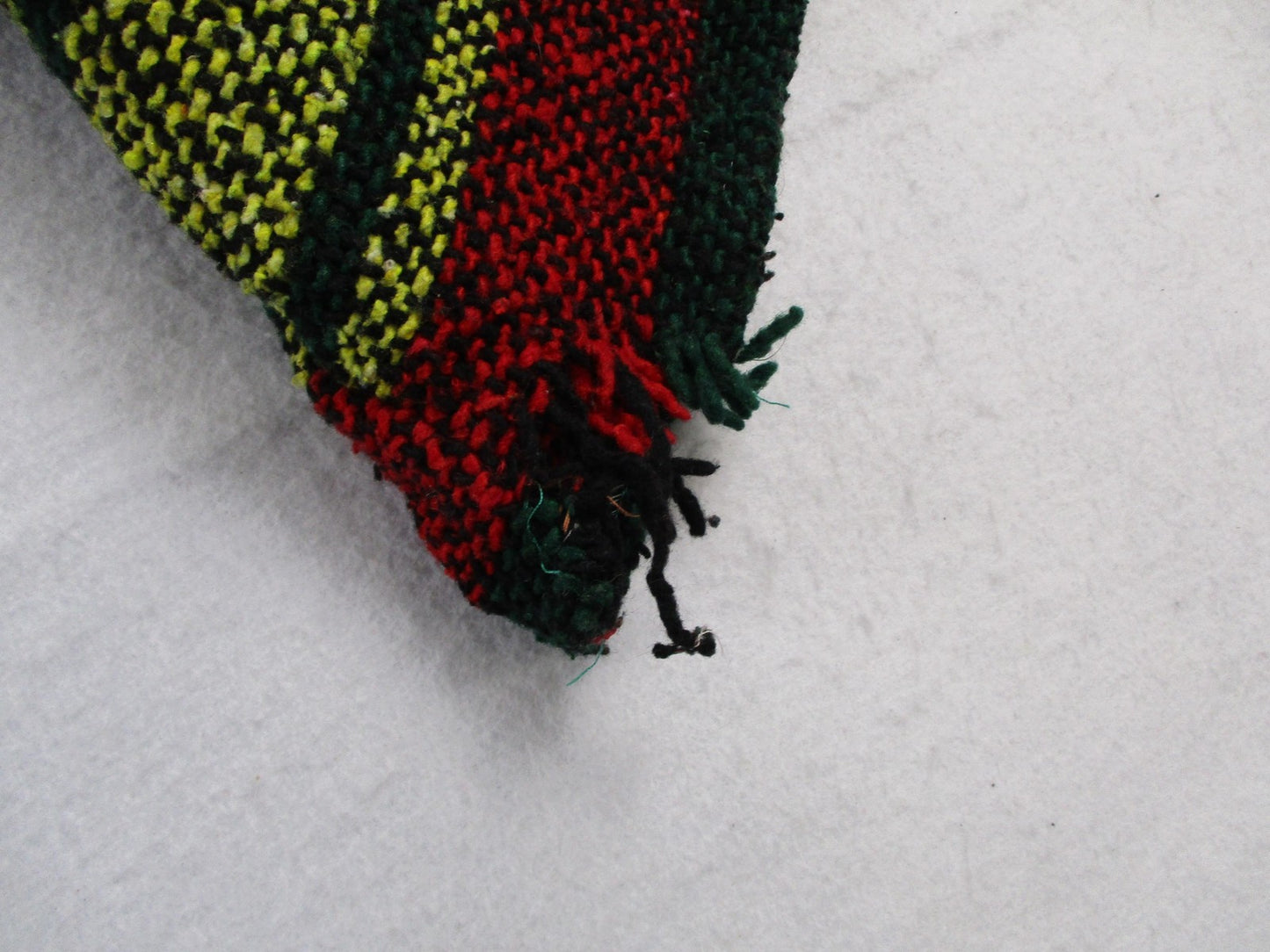 Artesanias Cuamatzi Sweater Mens Large Multicolor Hooded Baja Striped Knit3