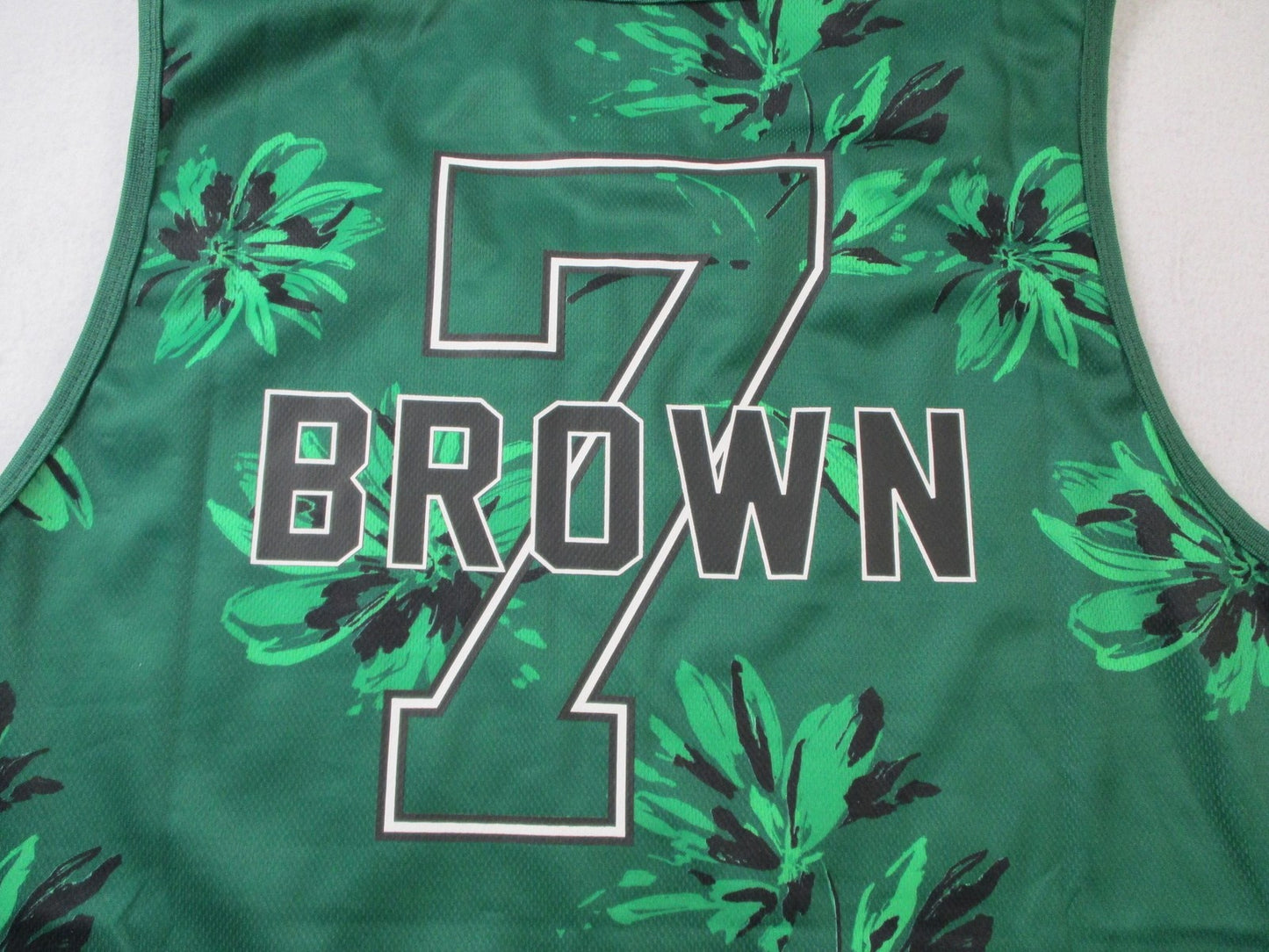 Boston Celtics Shirt Mens XL Green NBA Basketball Ultra Game Brown 7 Tank 14924