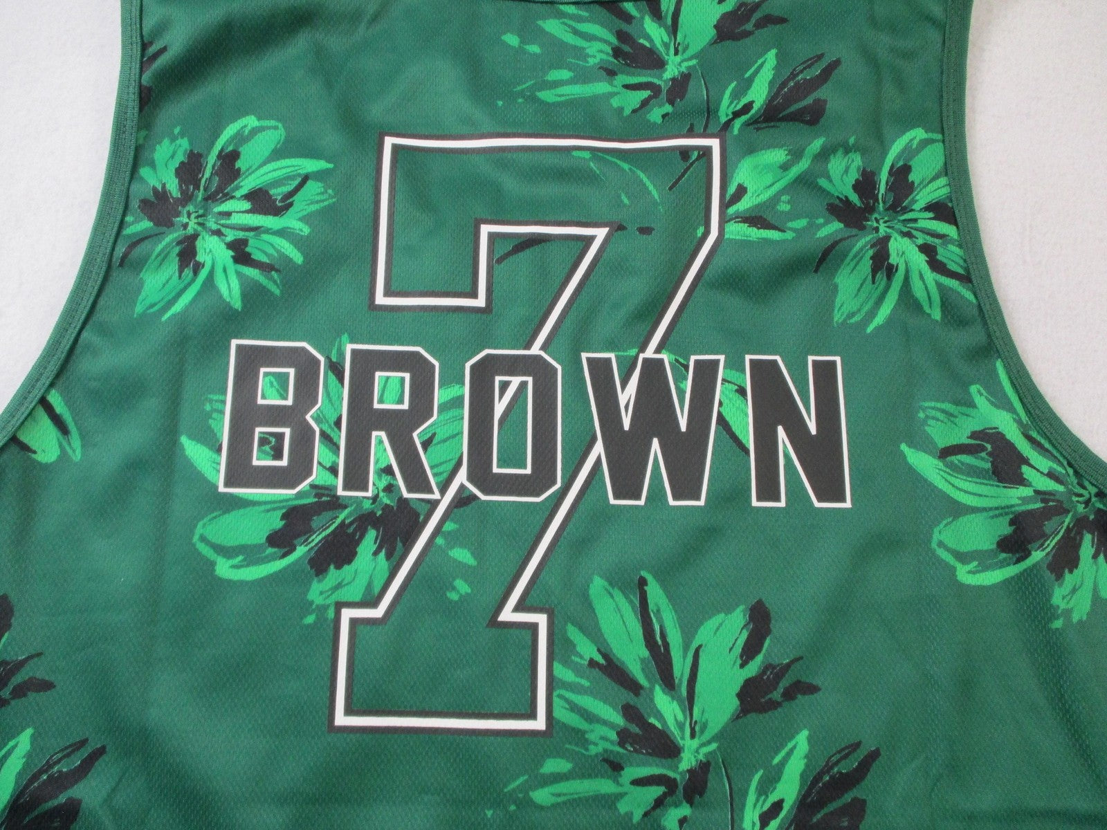 Boston Celtics Shirt Mens XL Green NBA Basketball Ultra Game Brown 7 Tank 14924