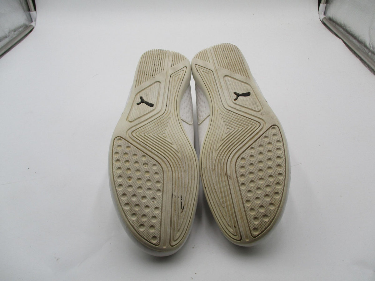 Puma Shoes Mens Size 11.5 White Low Top Casual Comfort Sneakers 339862-027