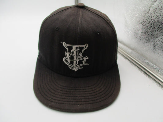 New Era Hat Cap Snap Back Mens One Size Brown Tiger Shark Tattoo Studio 9FIFTY0