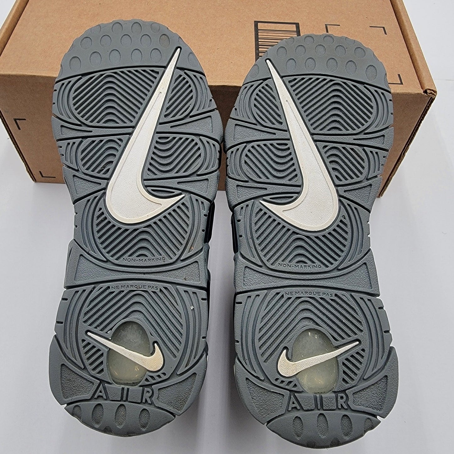 Nike Air More Uptempo GS 'Georgetown Hoyas' Sz 4Y/5.5W 415082 009