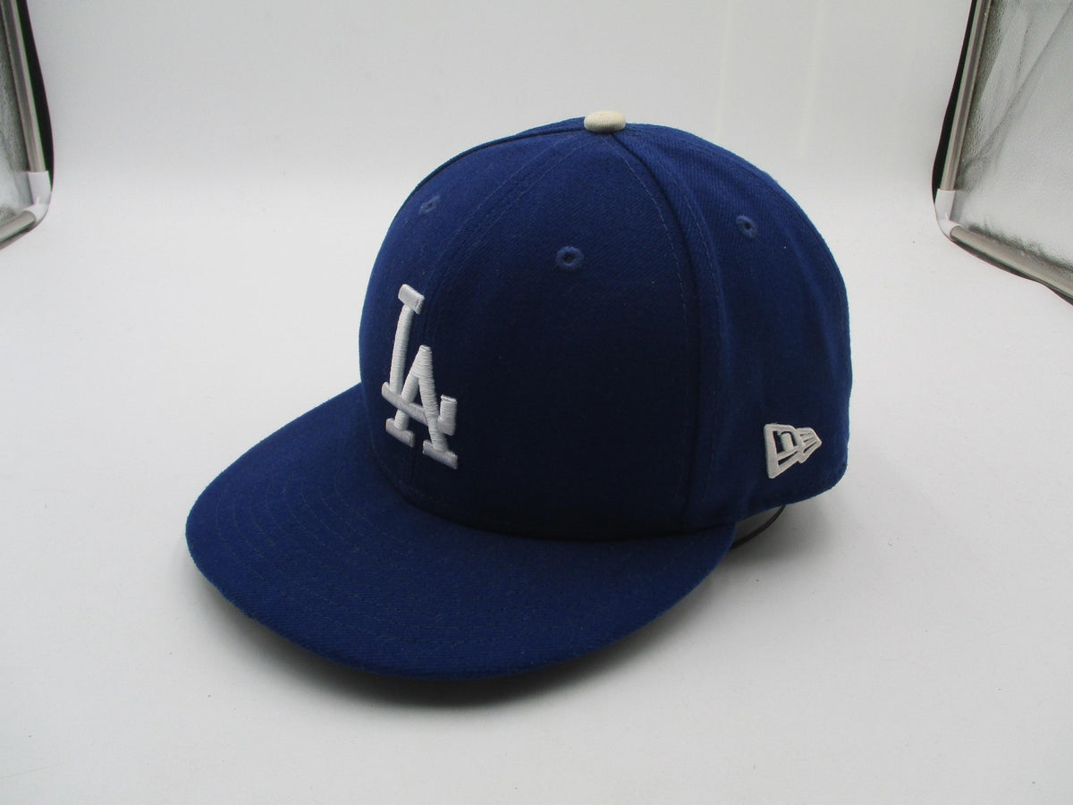 Los Angeles Dodgers Hat Cap Fitted Mens 7 5/8 Blue MLB Baseball 59FIFTY New Era3