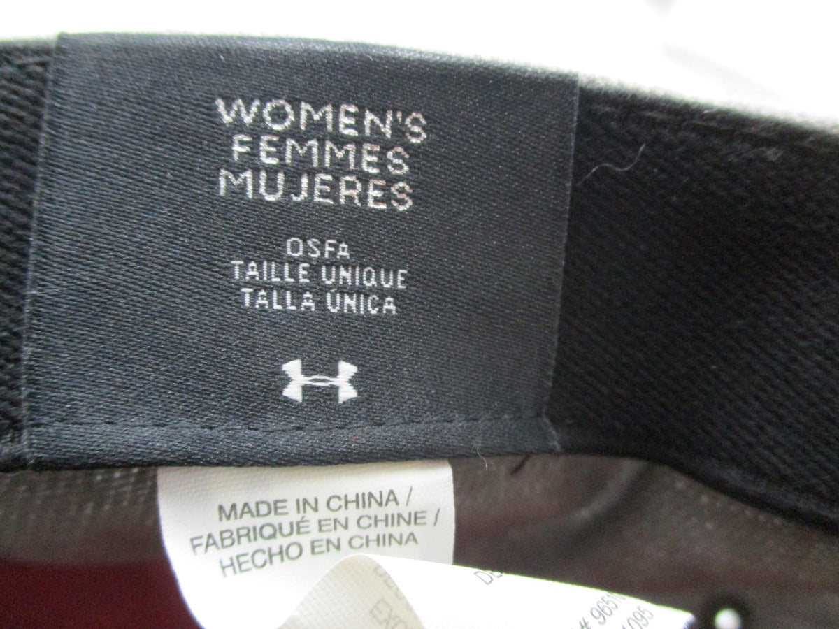 Under Armour Hunt Hat Cap Strap Back Womens One Size Gray Baseball Embroidered7