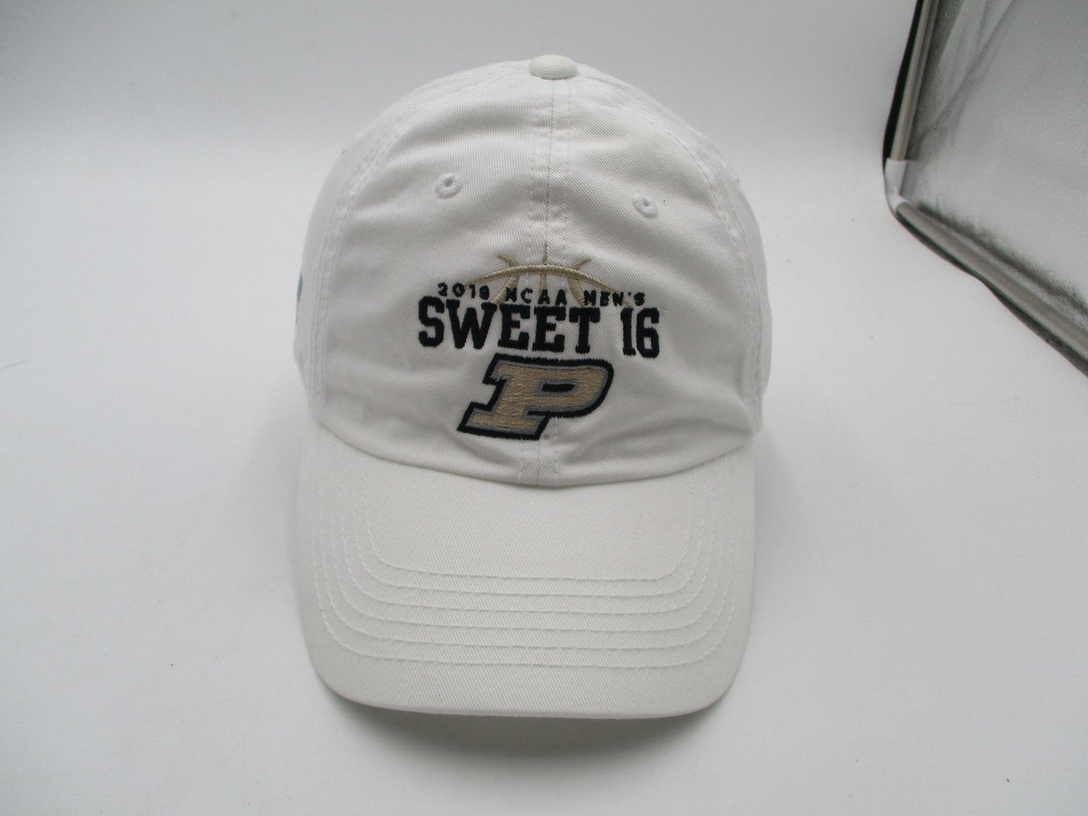 Purdue Boilermakers Sweet 16 Hat Cap Strap Back One Size White Top Of The World0