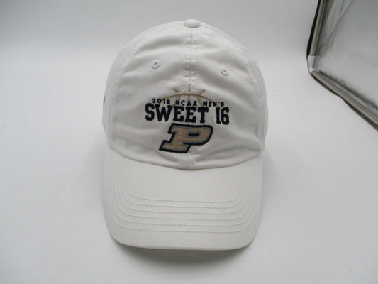 Purdue Boilermakers Sweet 16 Hat Cap Strap Back One Size White Top Of The World0