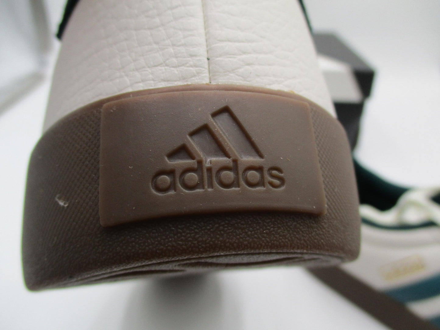Adidas VL Court 3.0 Shoes Mens Size 9 White Green Teal Gum Sole Casual JR863510
