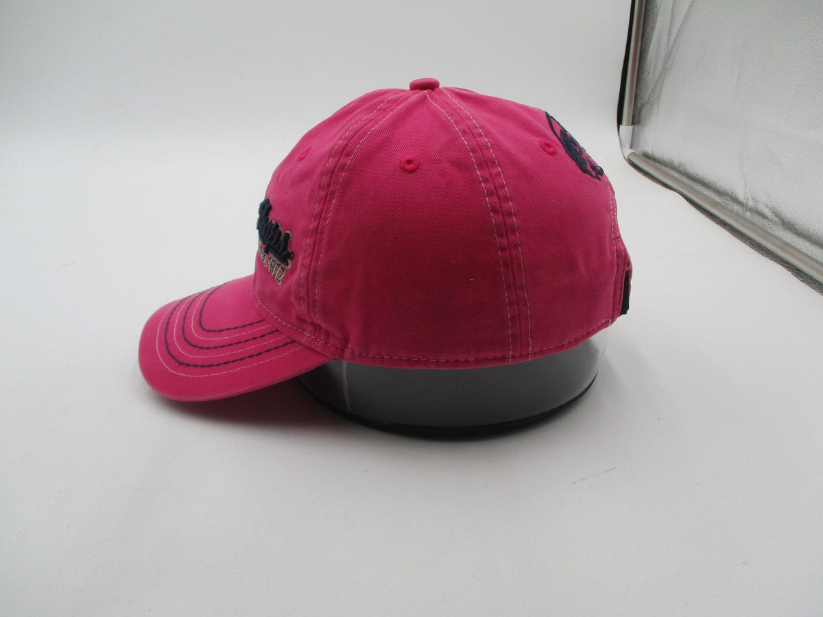 Bass Pro Shops Hat Cap Strap Back Mens One Size Pink Gone Fishing Baseball Logo5