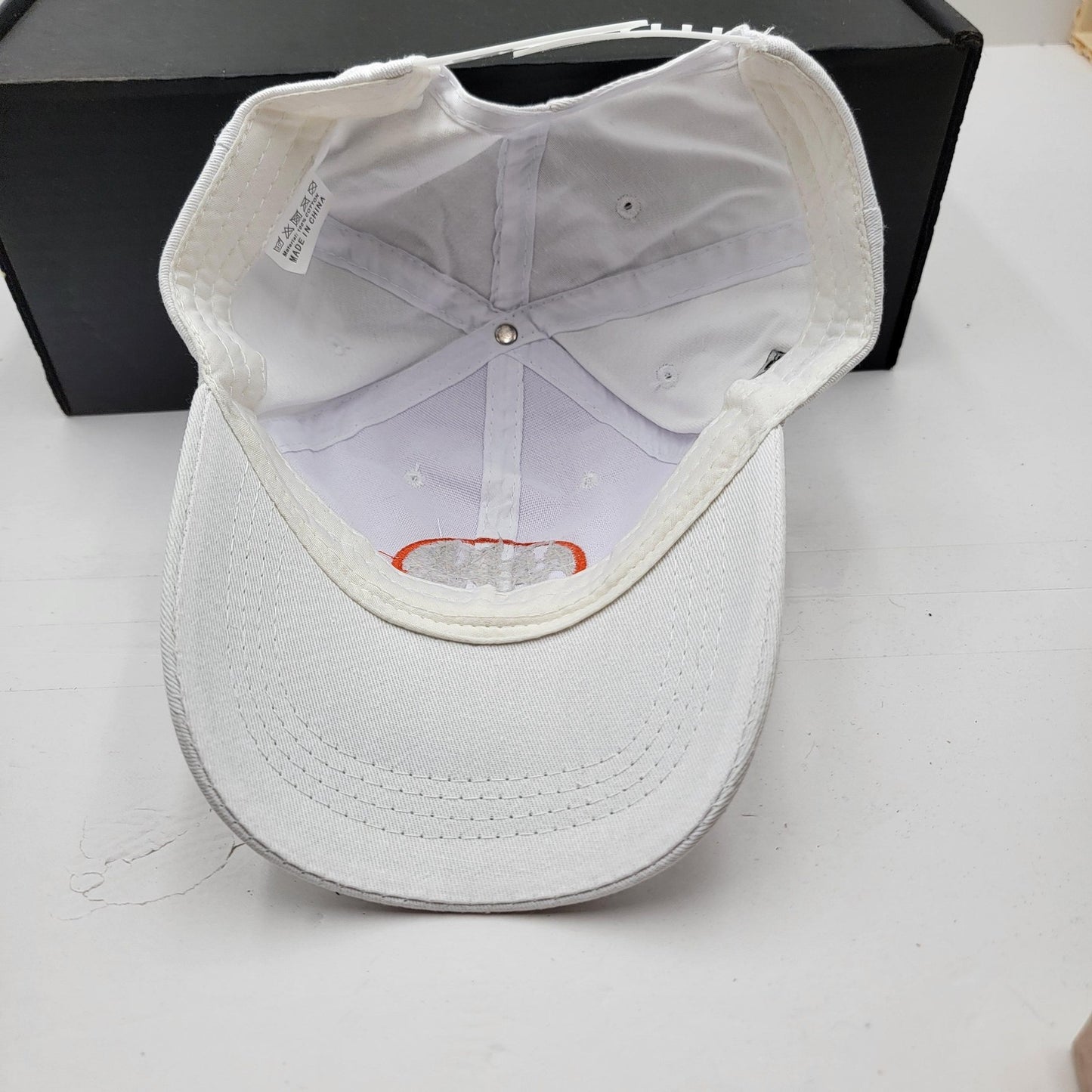 Baltimore Orioles Hat Cap Snap Back White MLB Baseball DAP On The Job Mens5