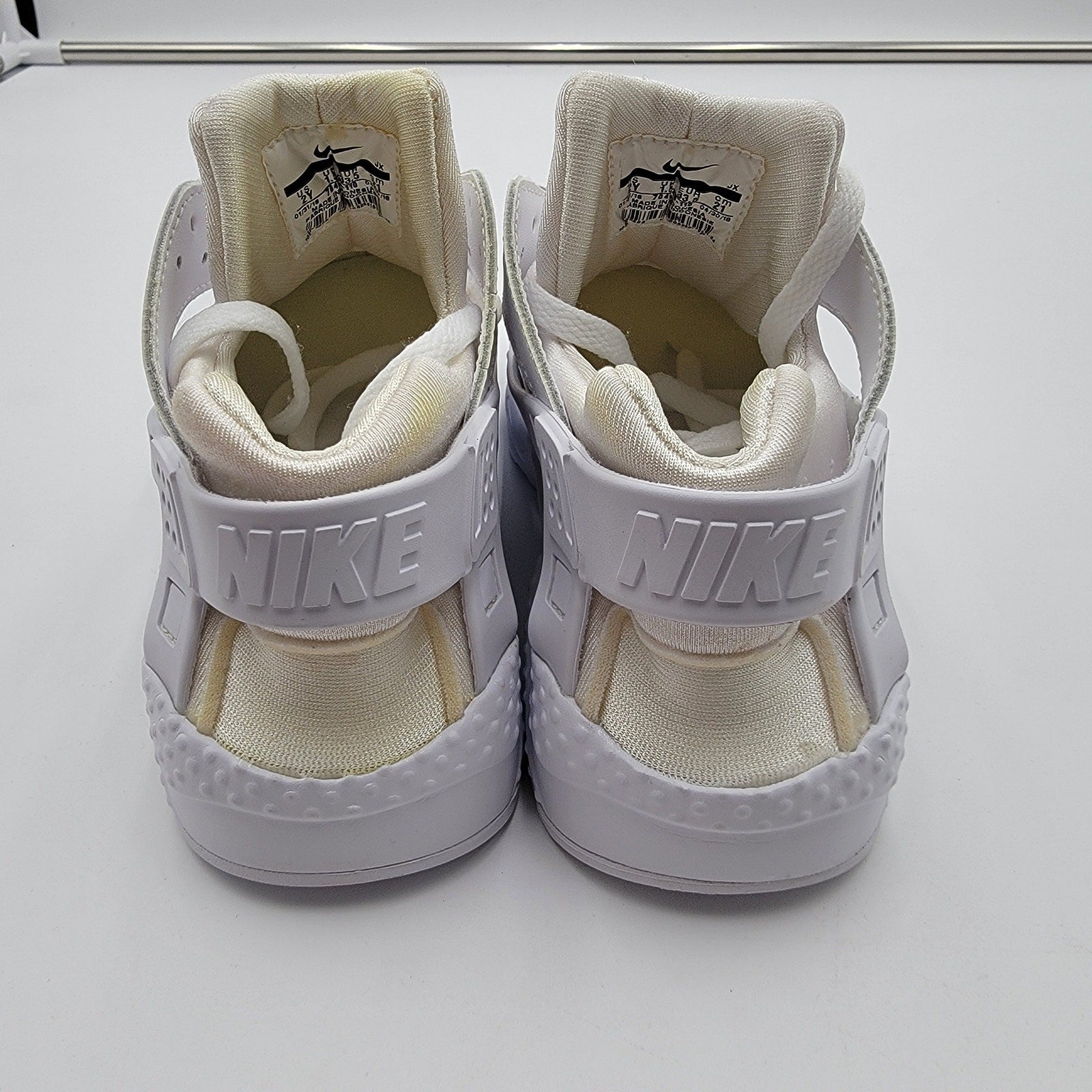 Nike Huarache Run PS 'White' Sz 2Y 7049491103