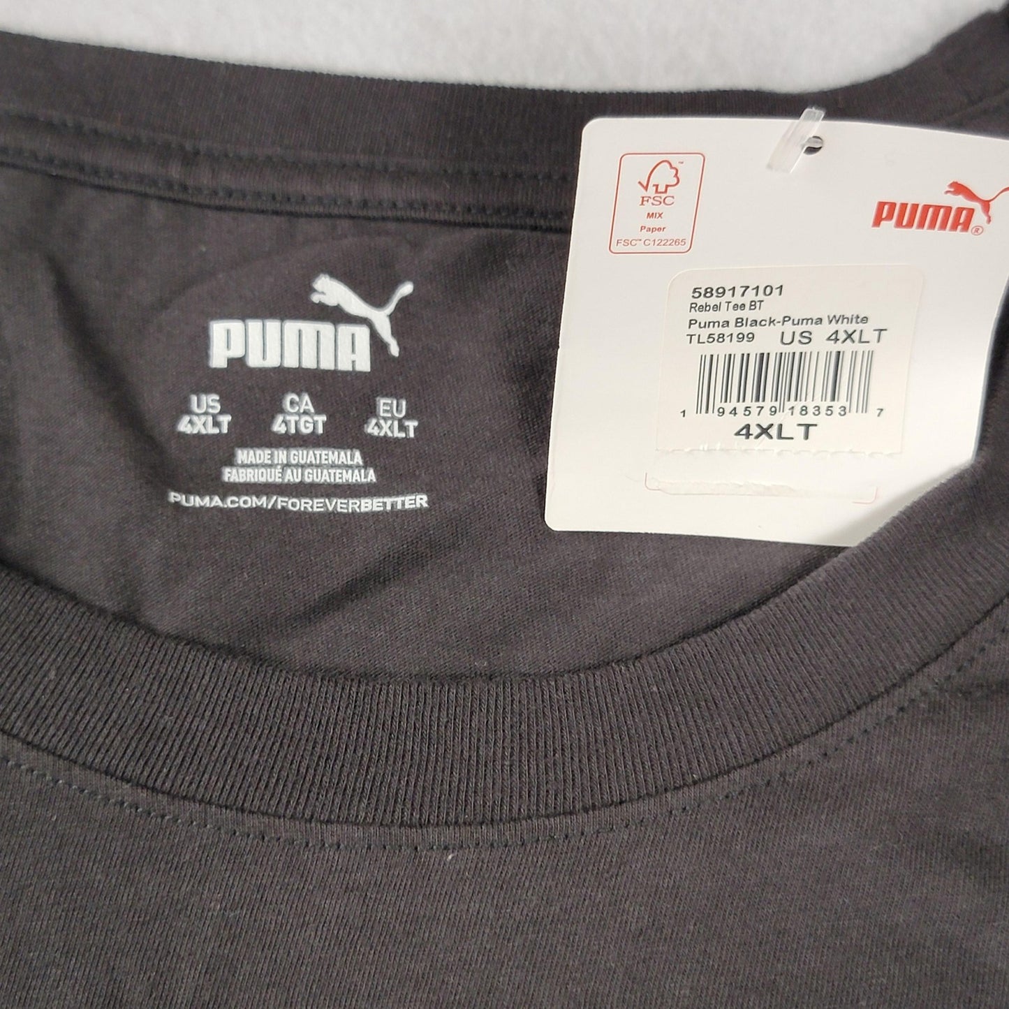 Grateful Dead Shirt Tie Dye and Puma Black w Logo Mens 4XL 2 Tee Bundle