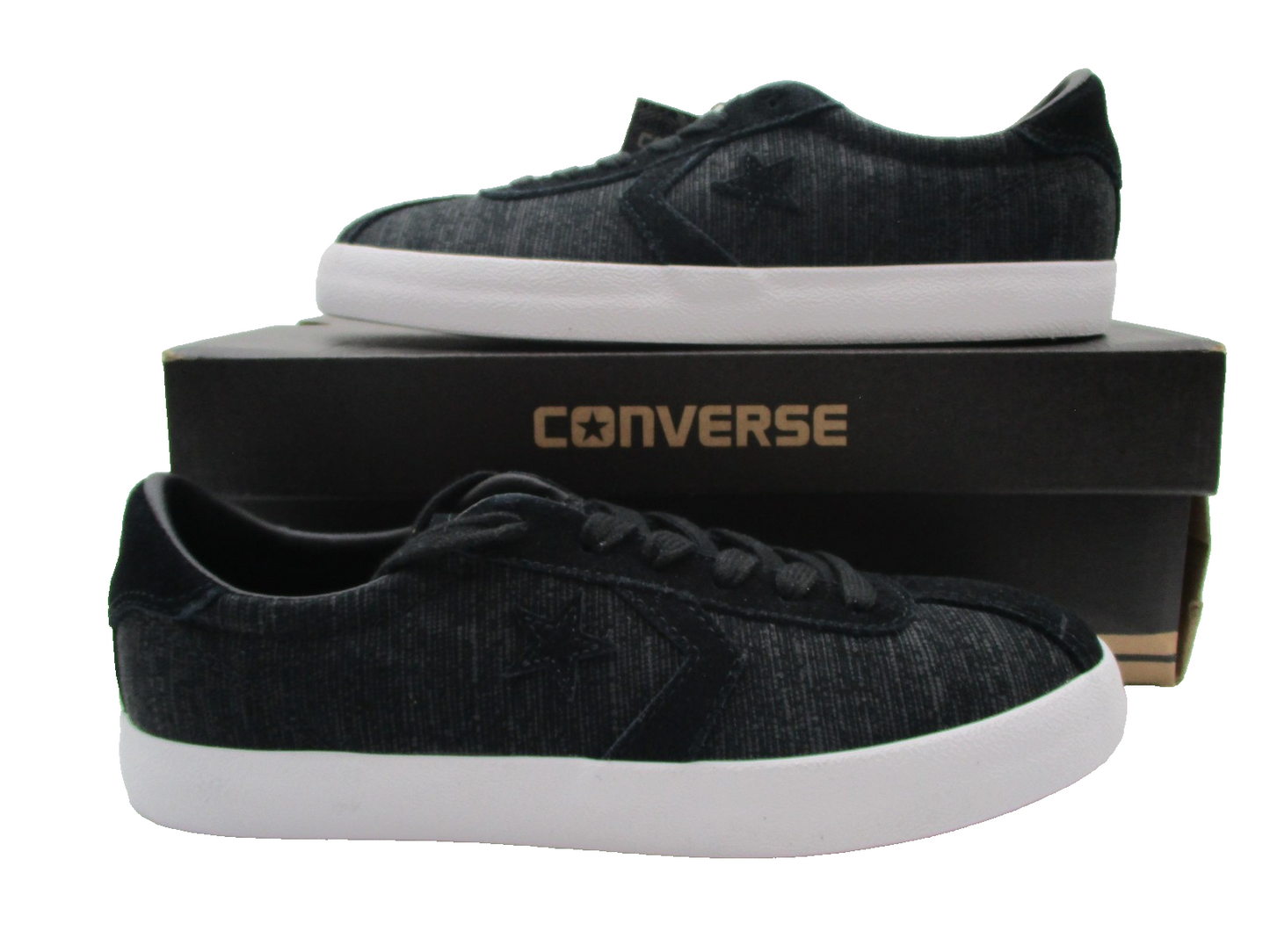 Converse Breakpoint Ox Shoes Mens Sz 6 Womens 7.5 Black White Sneakers 155581C0