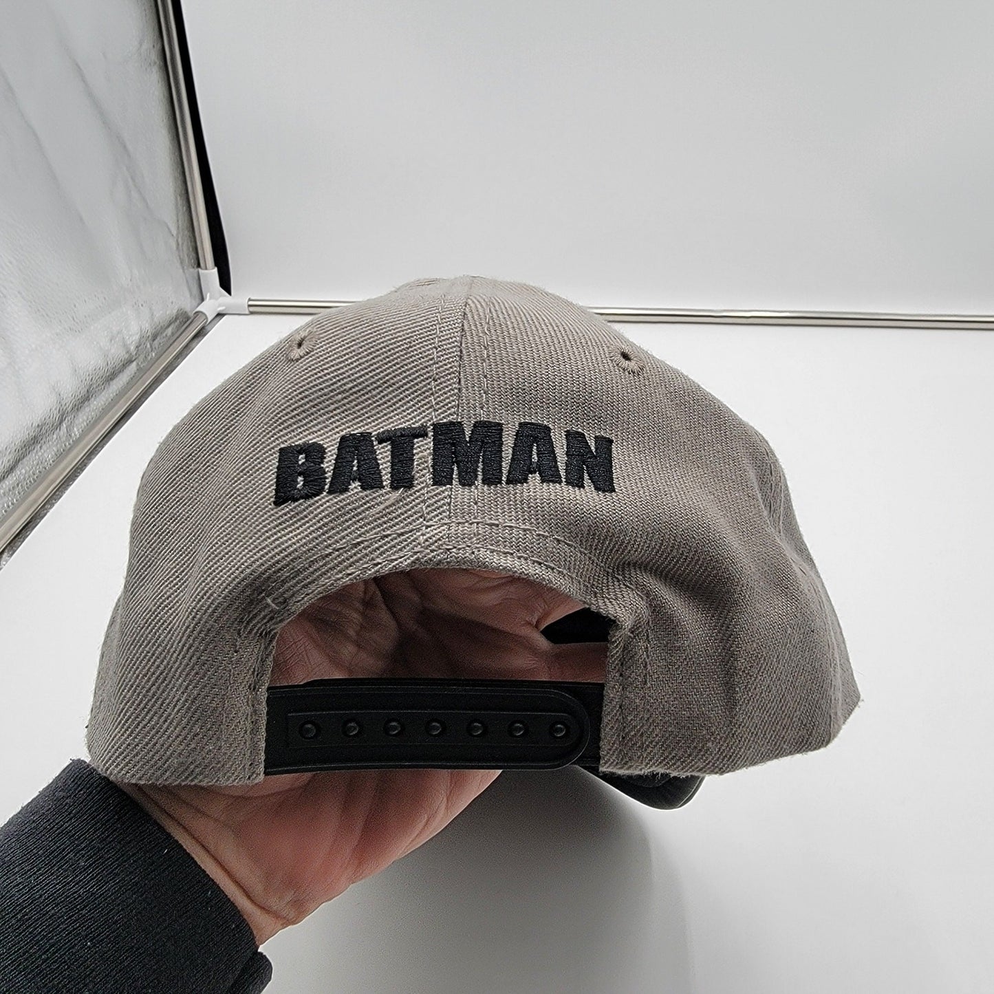 Batman Snapback Gray and Black New with flaws4