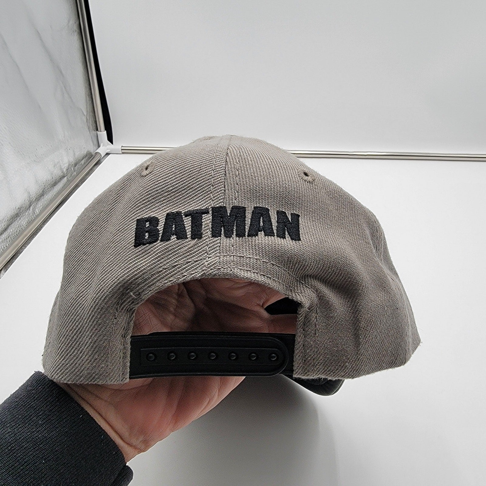 Batman Snapback Gray and Black New with flaws4
