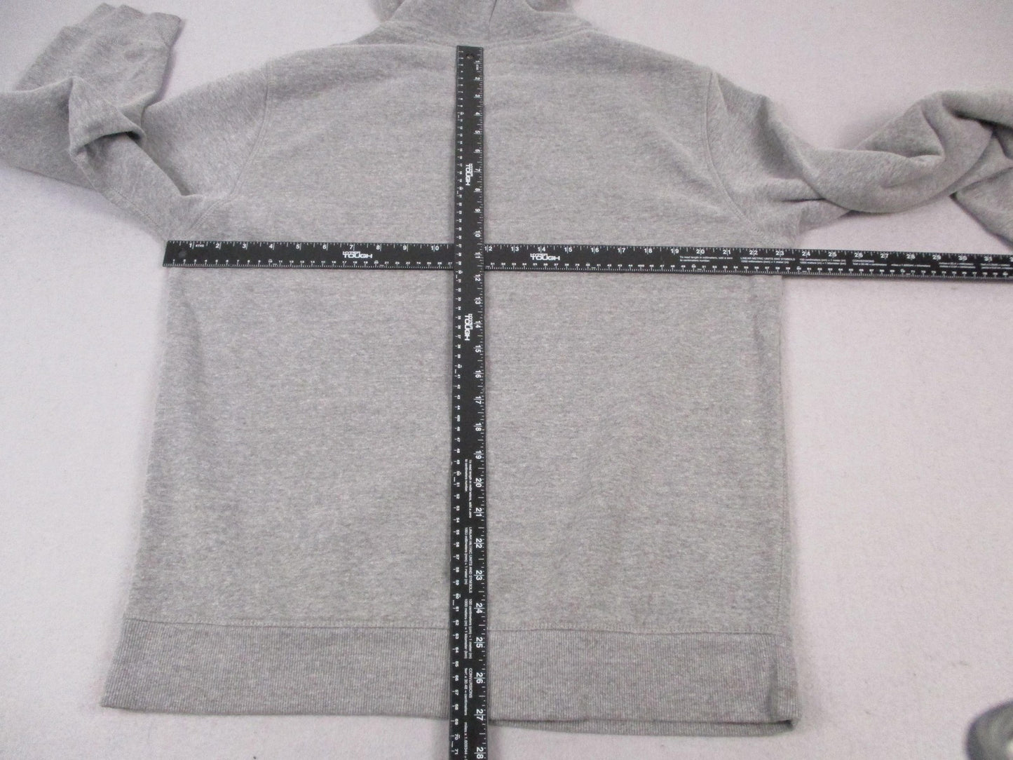 Levi's Hoodie Mens Large Gray Batwing Logo Pullover Kangaroo Pocket