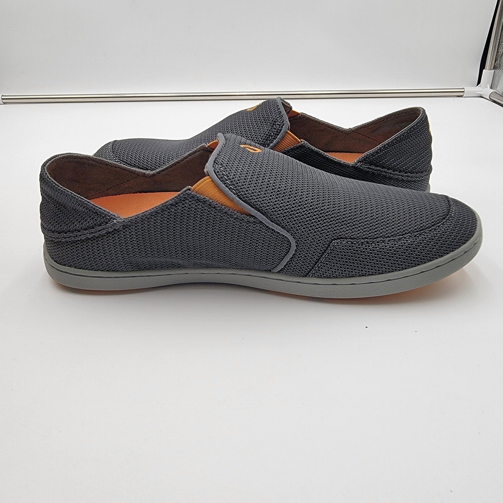 Olukai Men's Nohea Mesh SlipOn Shoes Men’s Grey Sneakers Size 81