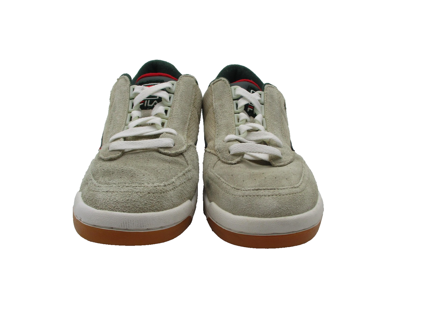 Fila Original Fitness Mens Sz 10.5 Beige Leather LoTop Sneaker 1TM00030898 1Q44
