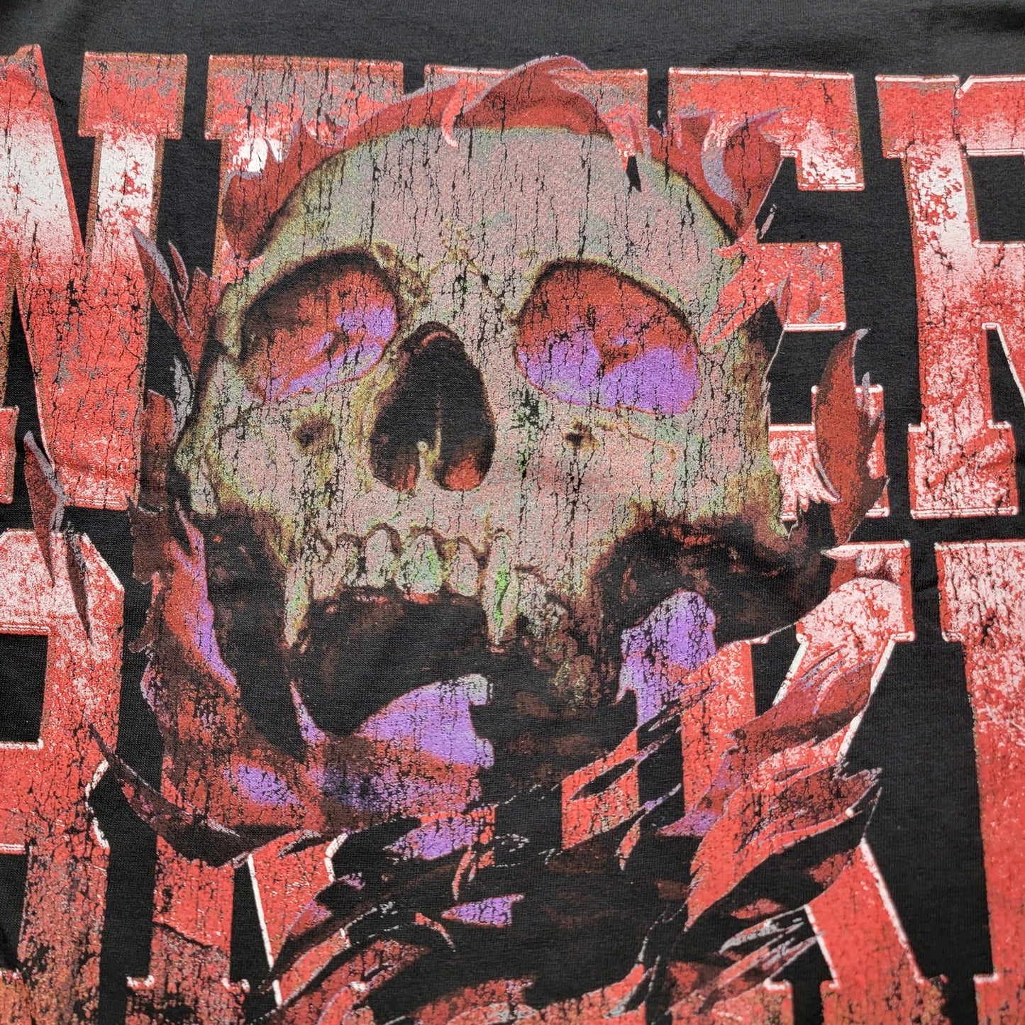 YoungBoy Never Broke Again Red Skull T-Shirt Black