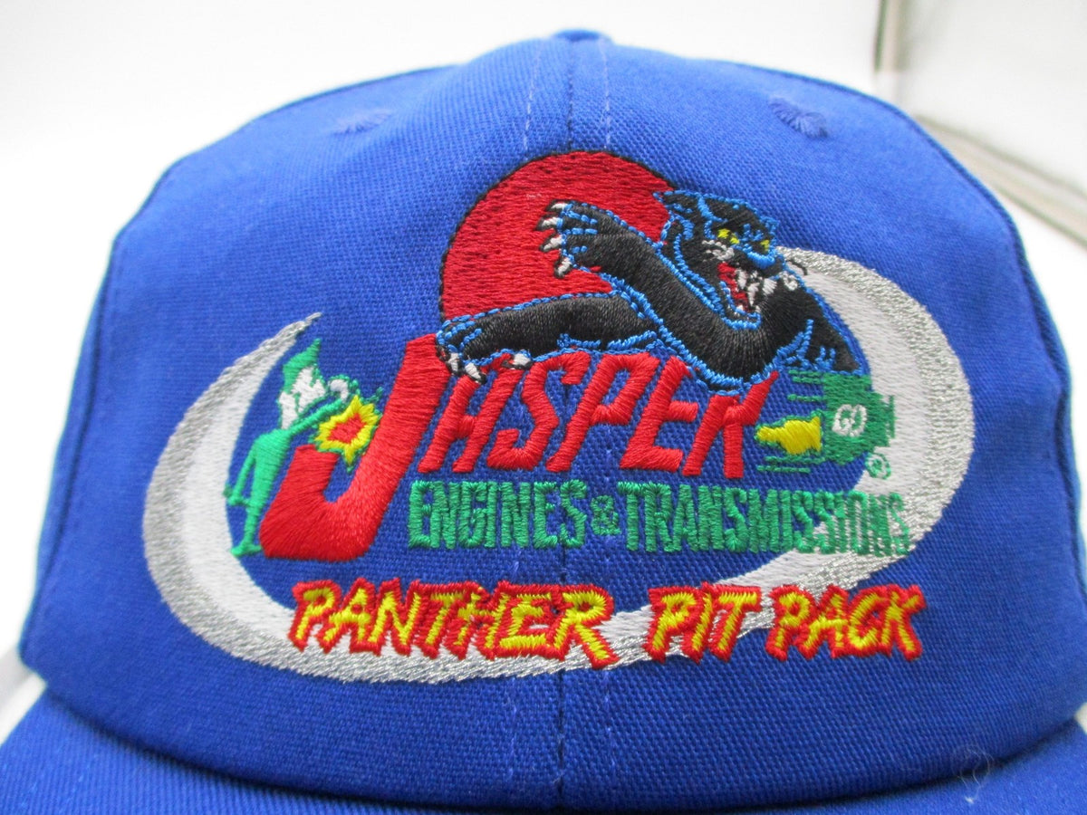 Dave Blaney 77 Jasper Hat Cap Snap Back One Size Blue NASCAR Auto Racing Mens1