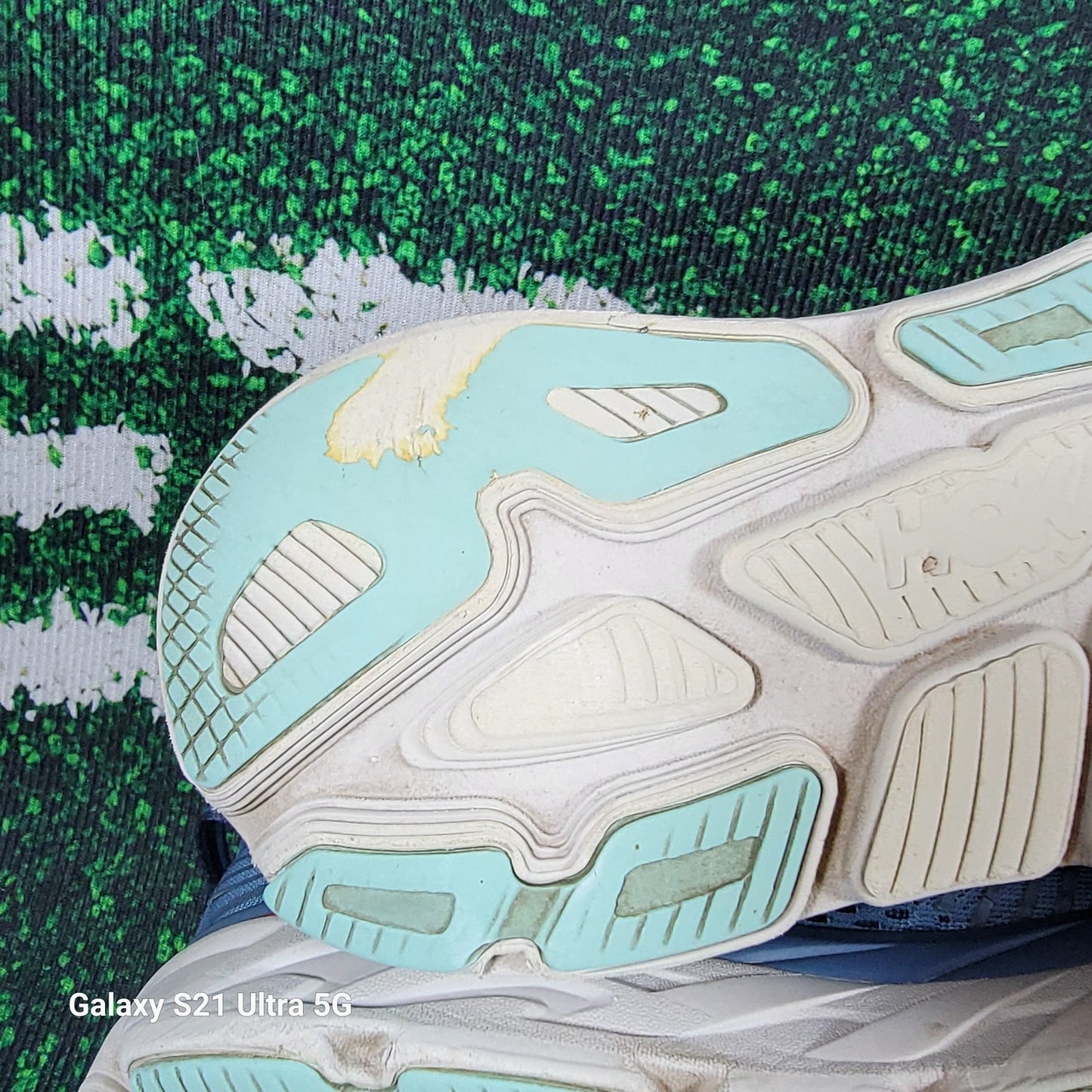 Hoka Bondi 7 'Real Teal Outer Space' Sz 11.5 1110518 RTOS