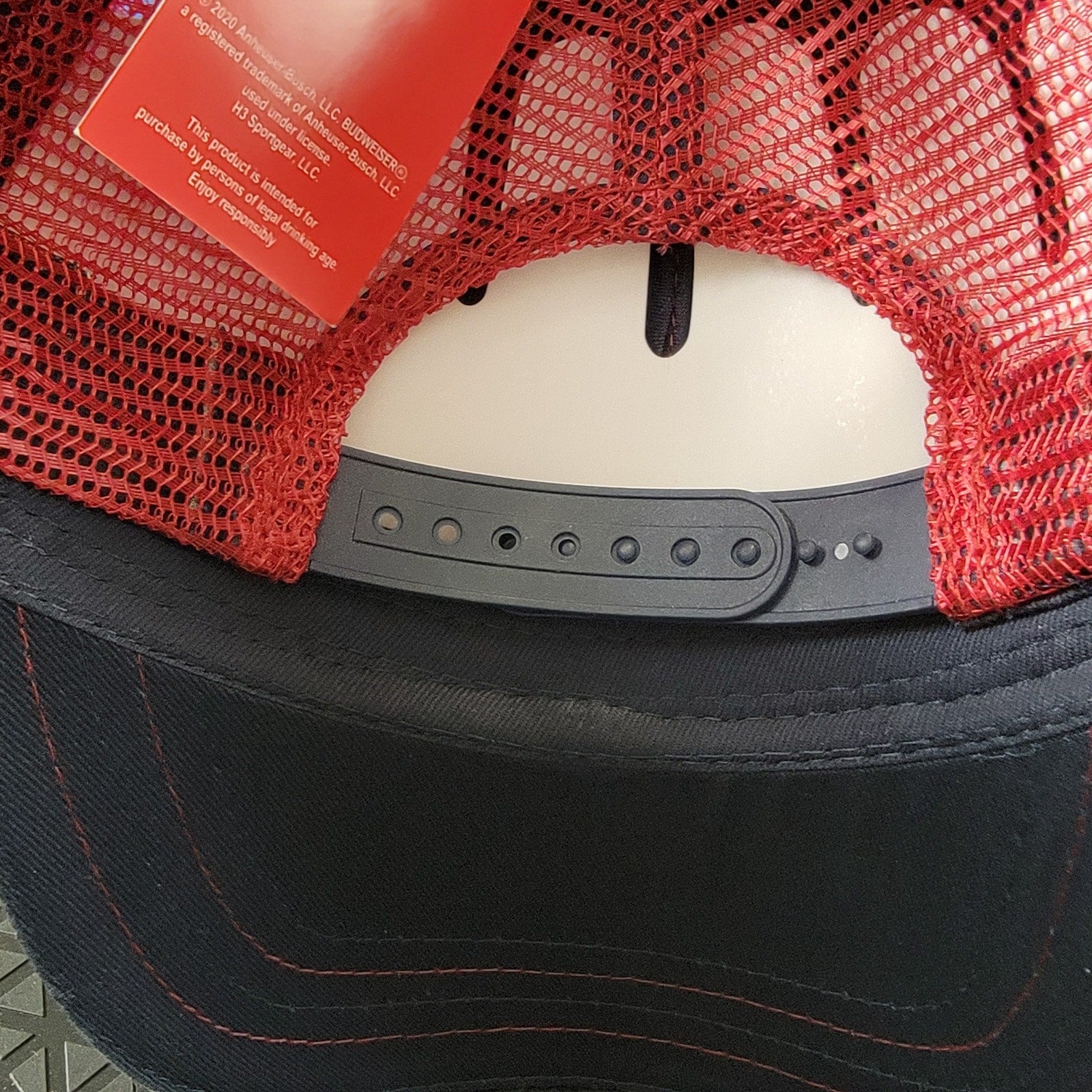 Budweiser Authentic Snapback Hat OSFA3