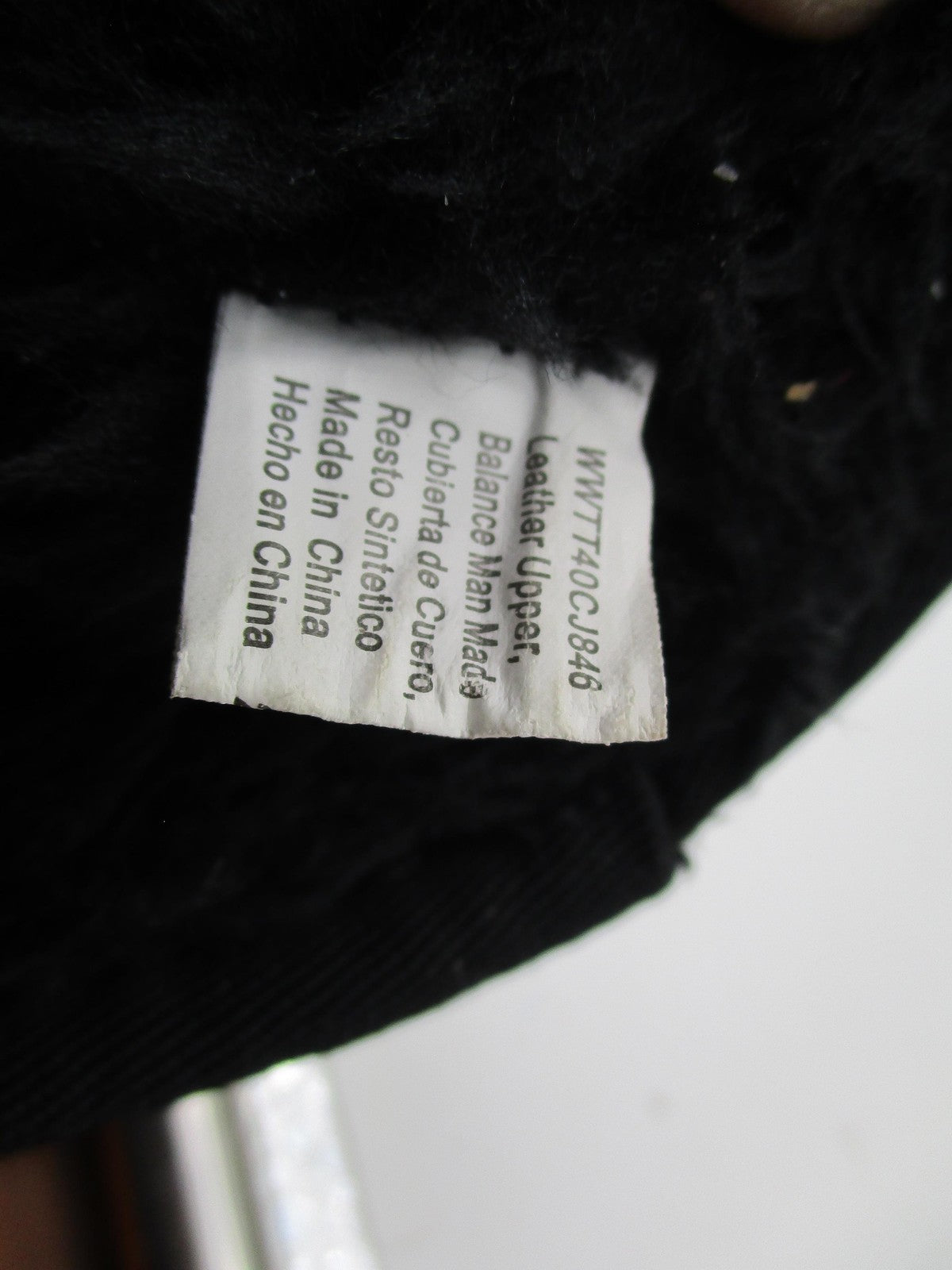 Time And Tru Boots Womens Size 10W Black Leather Shearling Lined Winter Snow10