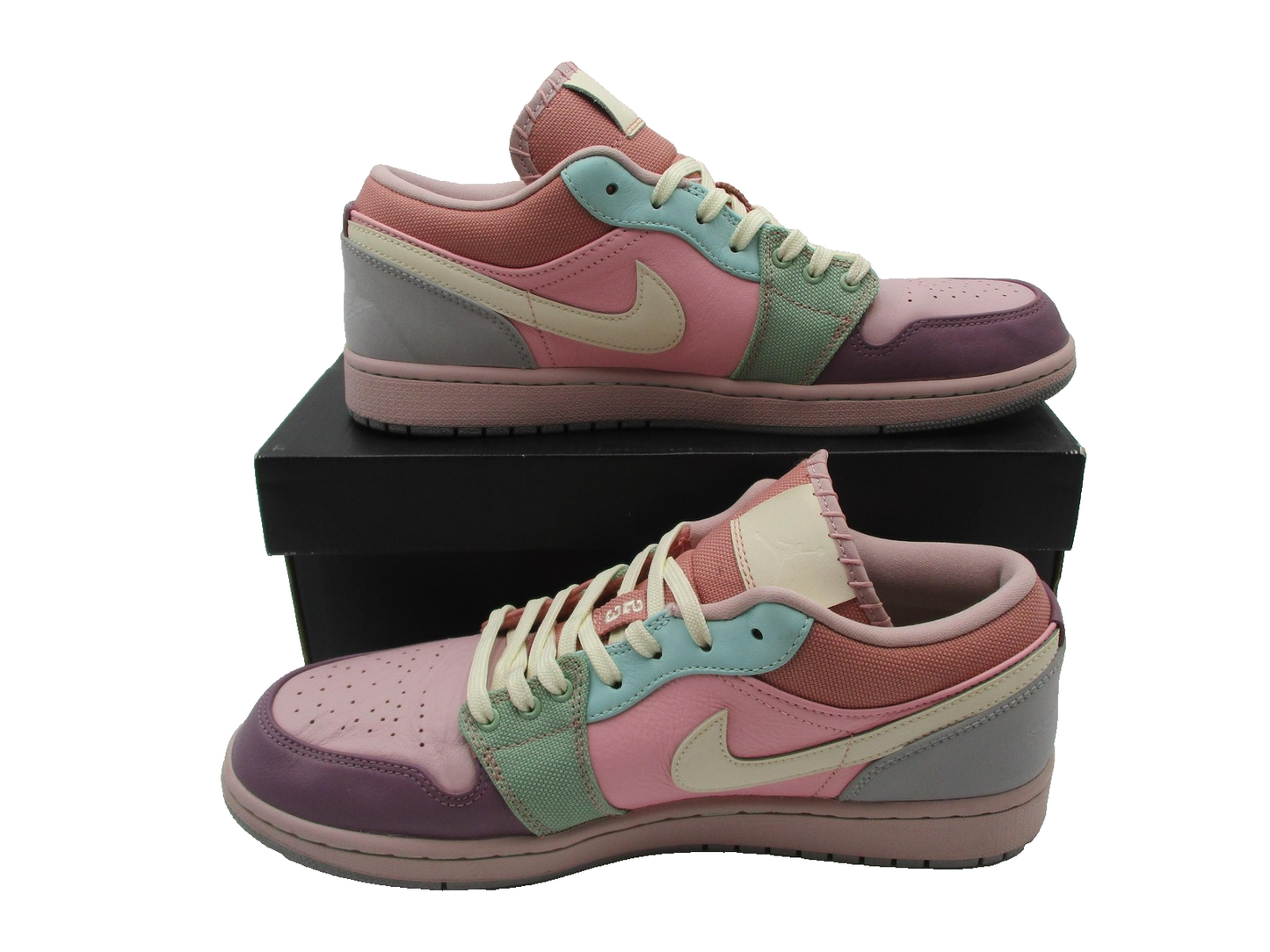 Nike Air Jordan 1 Low SE Shoes Mens Size 10.5 Champagne Coconut Milk DJ5196-6153