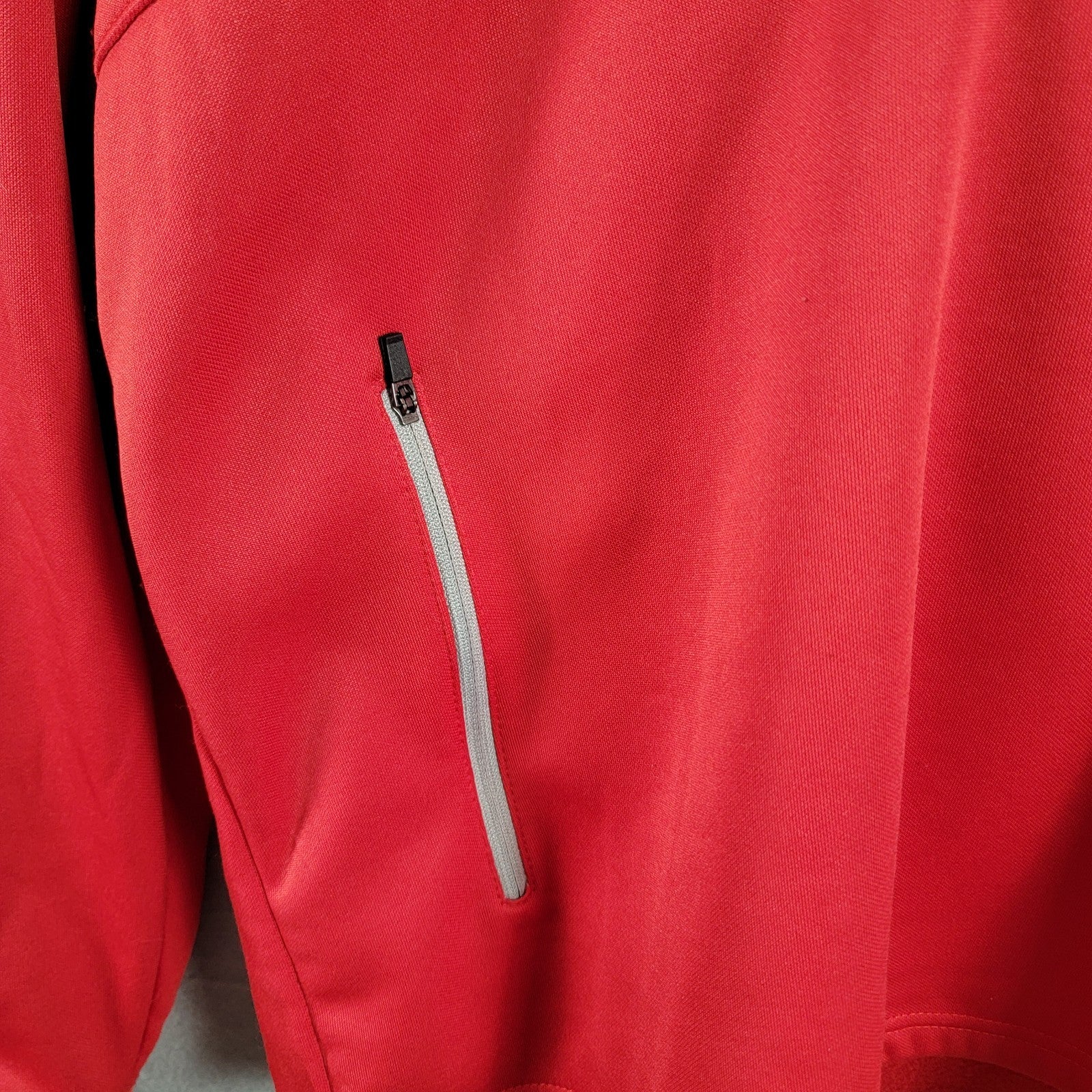 Ohio State Buckeyes Colosseum Red Quarter Zip Hoodie Men’s Medium Preowned