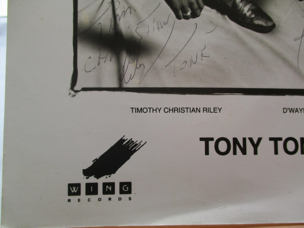 Tony Toni Tone Signed Original Promo Photo Wing Records Mercury R&B Autograph6