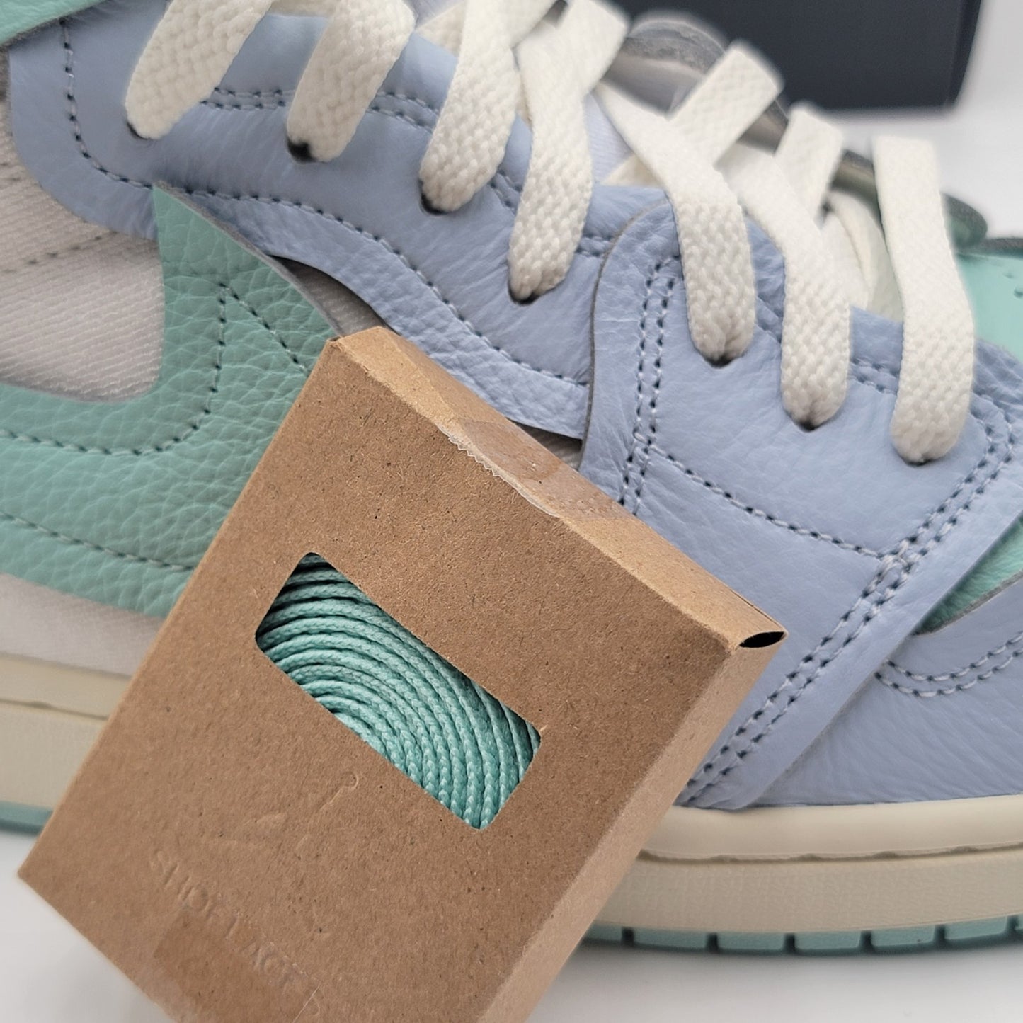 Wmns Air Jordan 1 Method of Make High Hydrogen Blue Light Dew Size 12 FB9891-4018