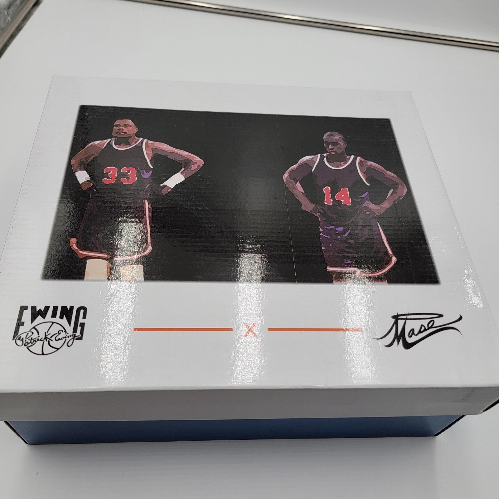 Ewing Concept x Anthony Mason Tribute Blue Orange Men Size 8.5 New 1EW902371328